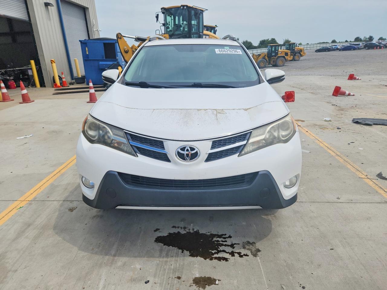 2015 Toyota Rav4 Xle White vin: 2T3WFREV8FW166837