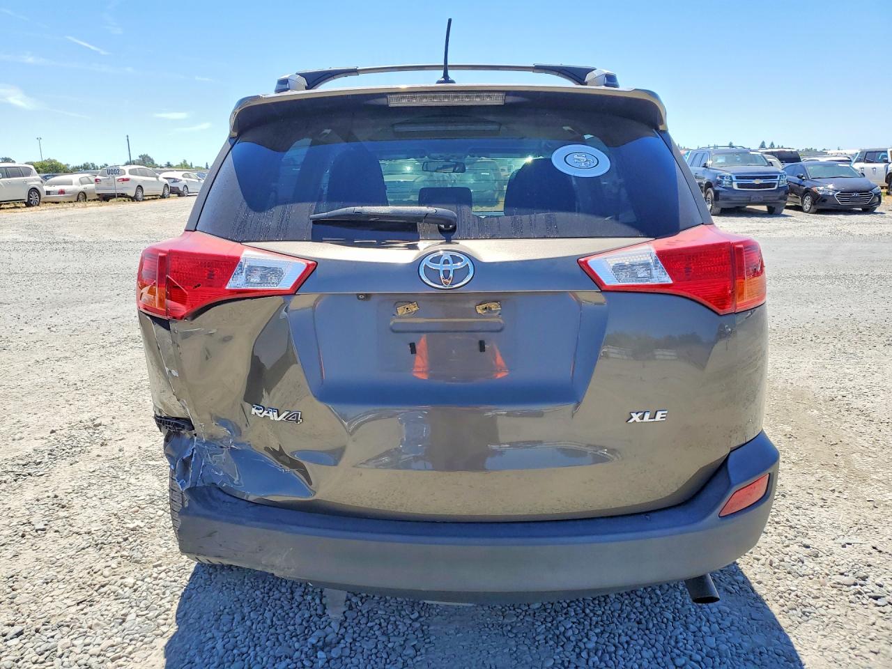 2015 Toyota Rav4 Xle Brown vin: 2T3WFREV8FW174954