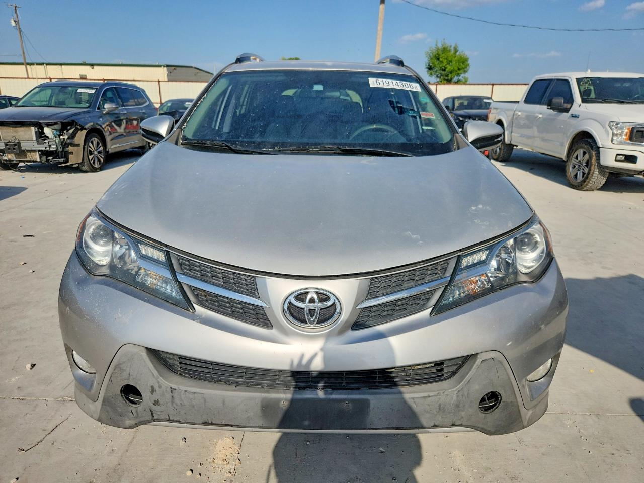 2015 Toyota Rav4 Xle Silver vin: 2T3WFREV8FW224980