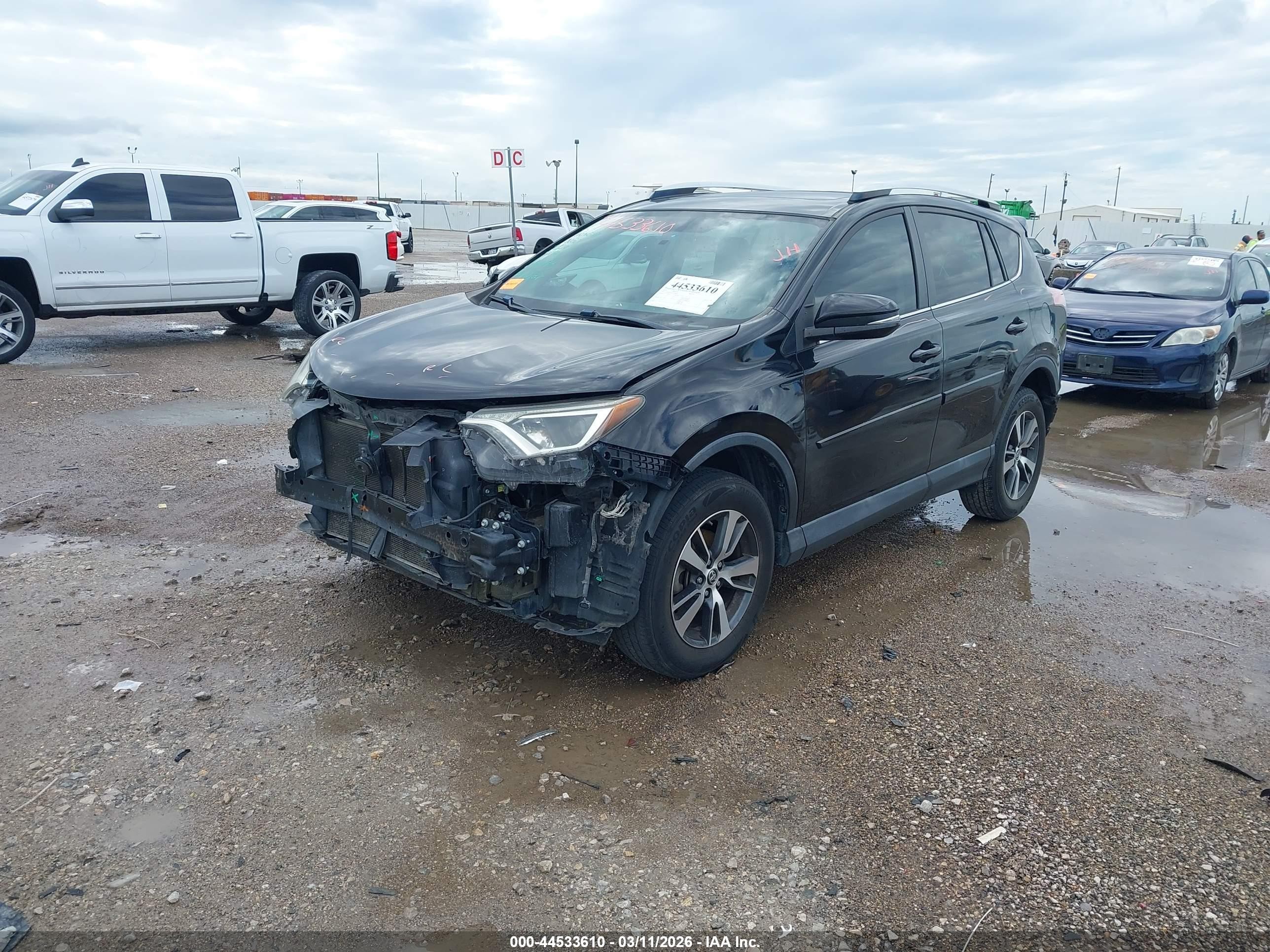 2016 Toyota Rav4 Xle Black vin: 2T3WFREV8GW274814