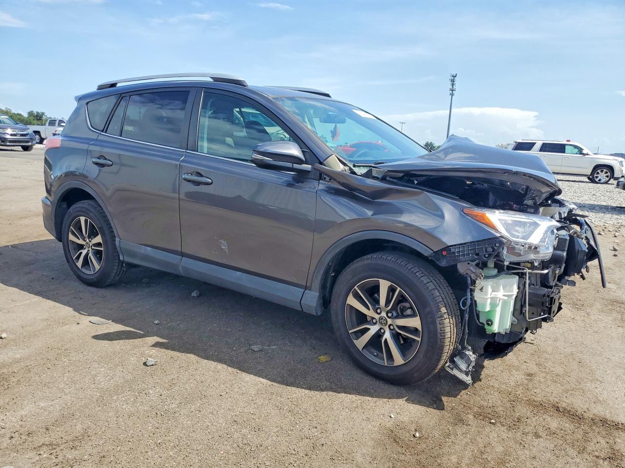 2016 Toyota Rav4 Xle Gray vin: 2T3WFREV8GW295484