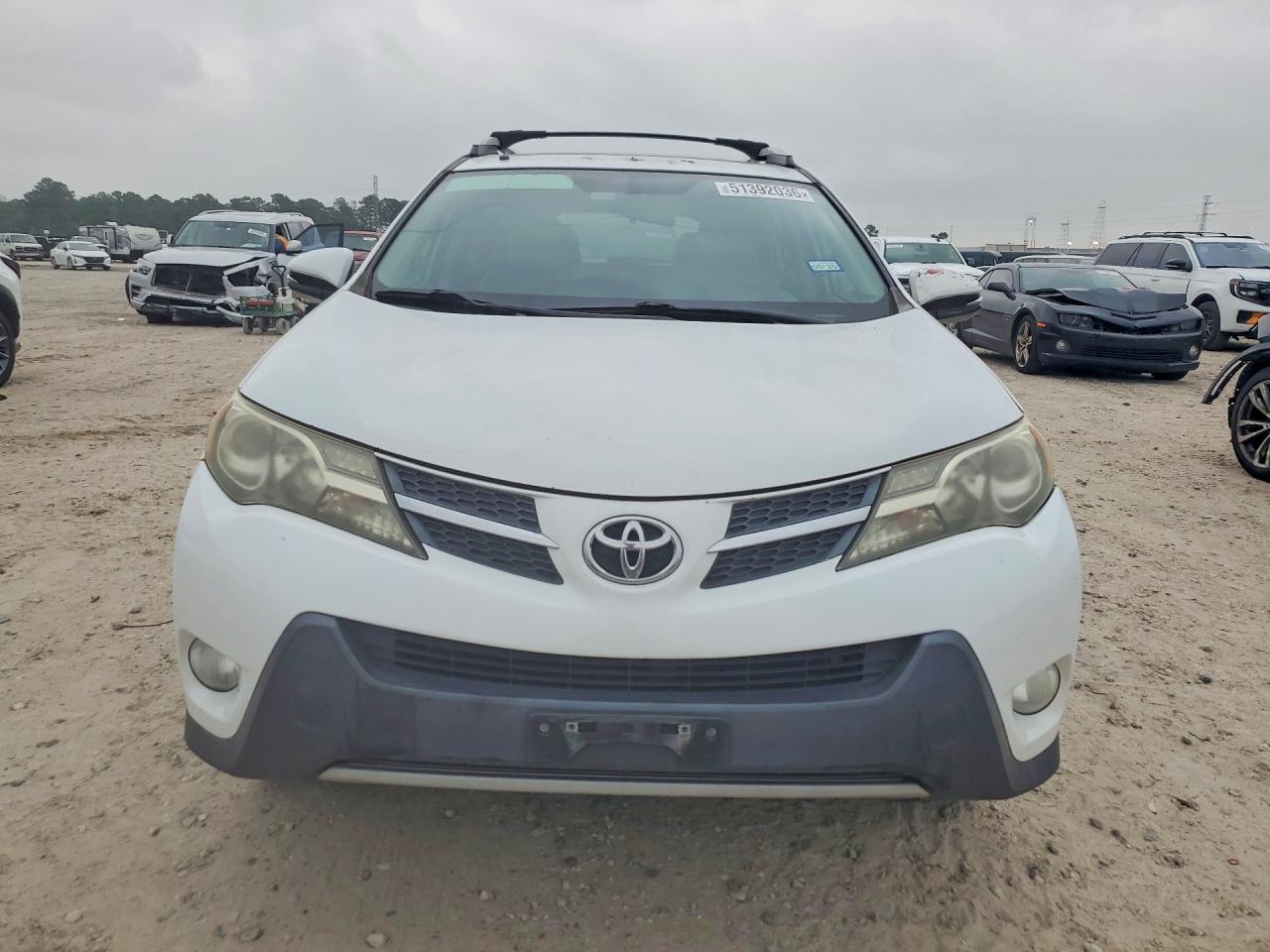 2013 Toyota Rav4 Xle White vin: 2T3WFREV9DW018130