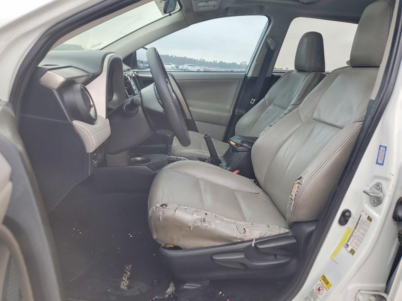 2013 Toyota Rav4 Xle White vin: 2T3WFREV9DW018130