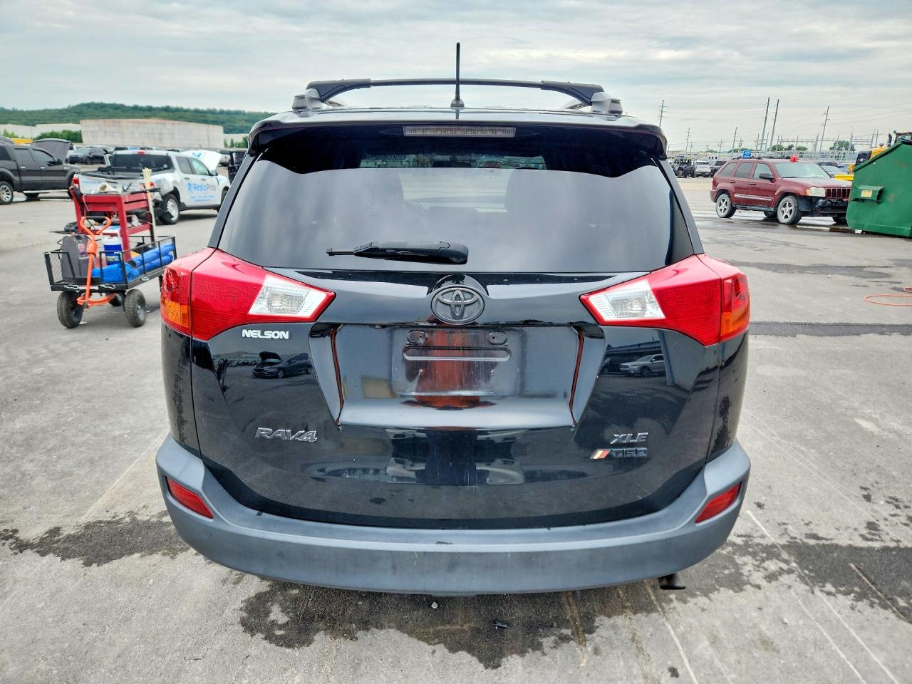 2013 Toyota Rav4 Xle Black vin: 2T3WFREV9DW043707