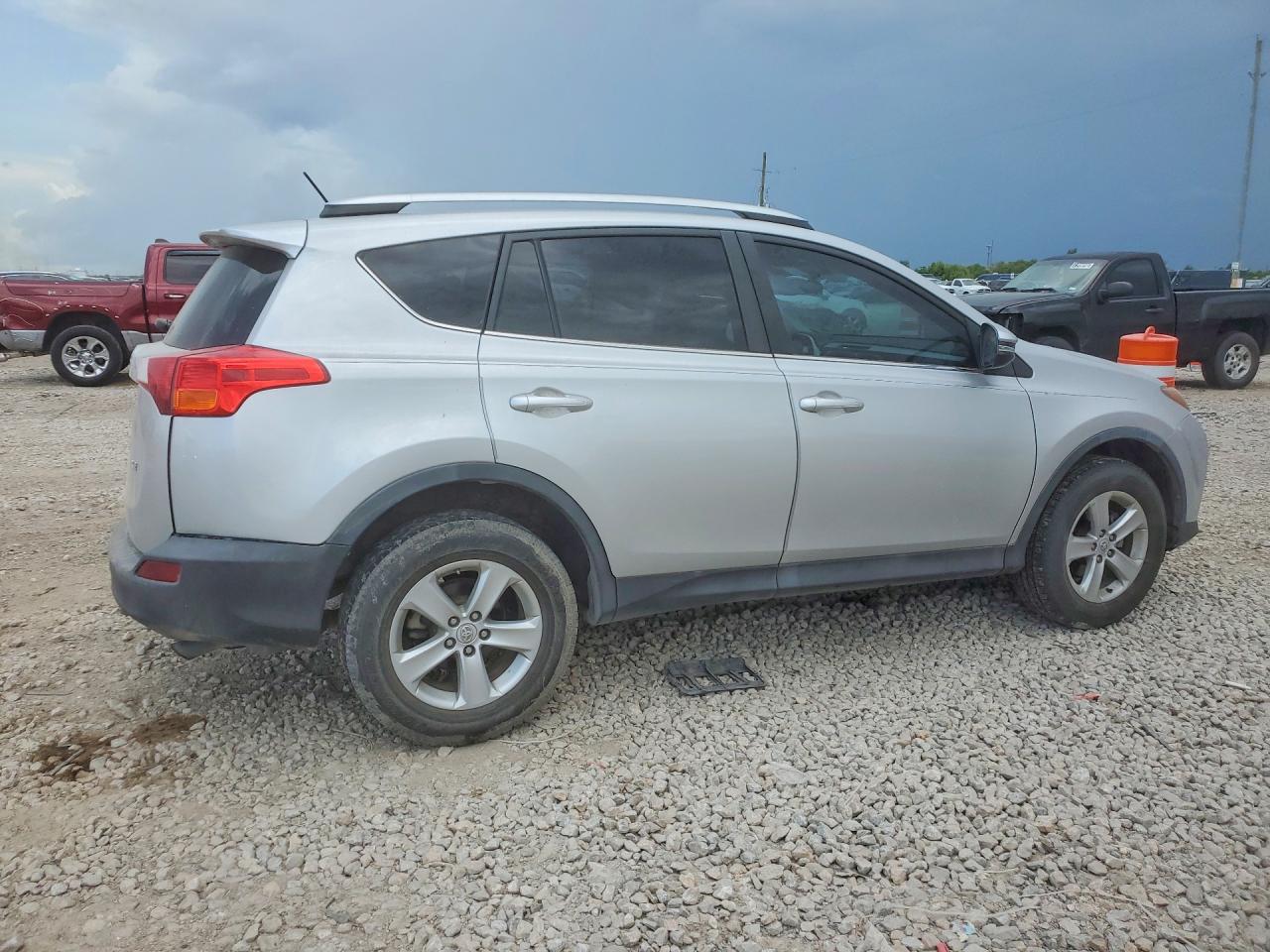 2013 Toyota Rav4 Xle Silver vin: 2T3WFREV9DW045148