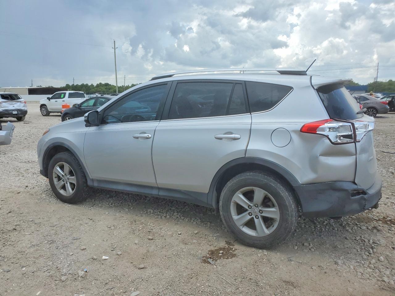 2013 Toyota Rav4 Xle Silver vin: 2T3WFREV9DW045148