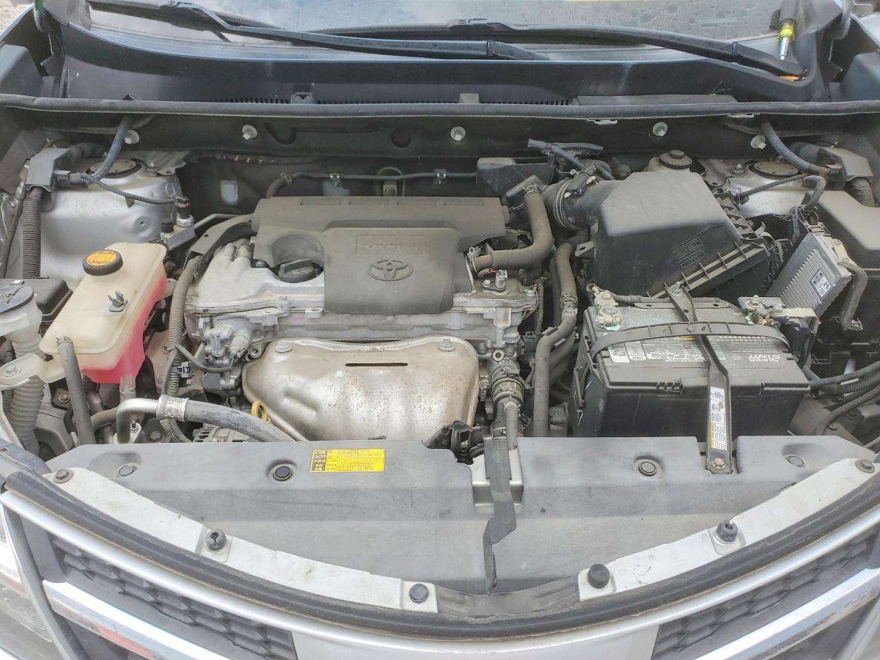 2013 Toyota Rav4 Xle Silver vin: 2T3WFREV9DW045148