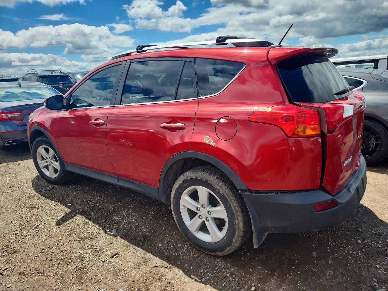 2013 Toyota Rav4 Xle Red vin: 2T3WFREV9DW049992