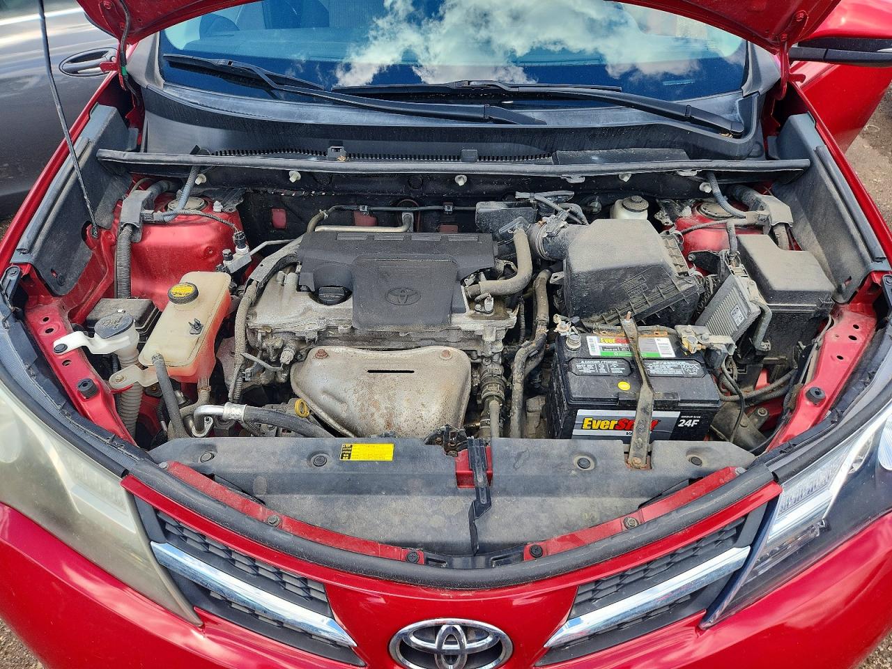 2013 Toyota Rav4 Xle Red vin: 2T3WFREV9DW049992