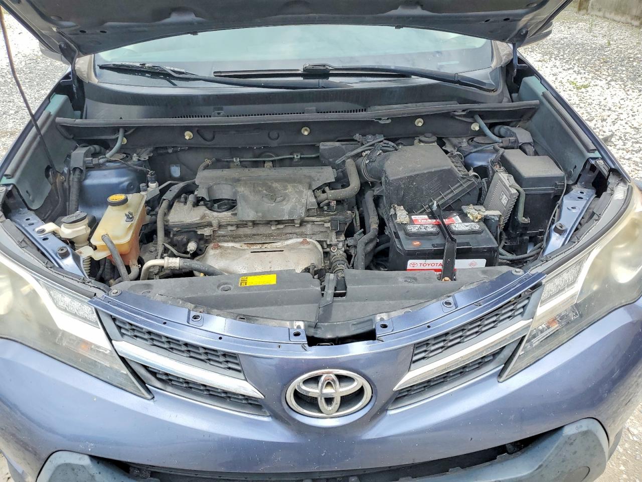 2013 Toyota Rav4 Xle Blue vin: 2T3WFREV9DW059907