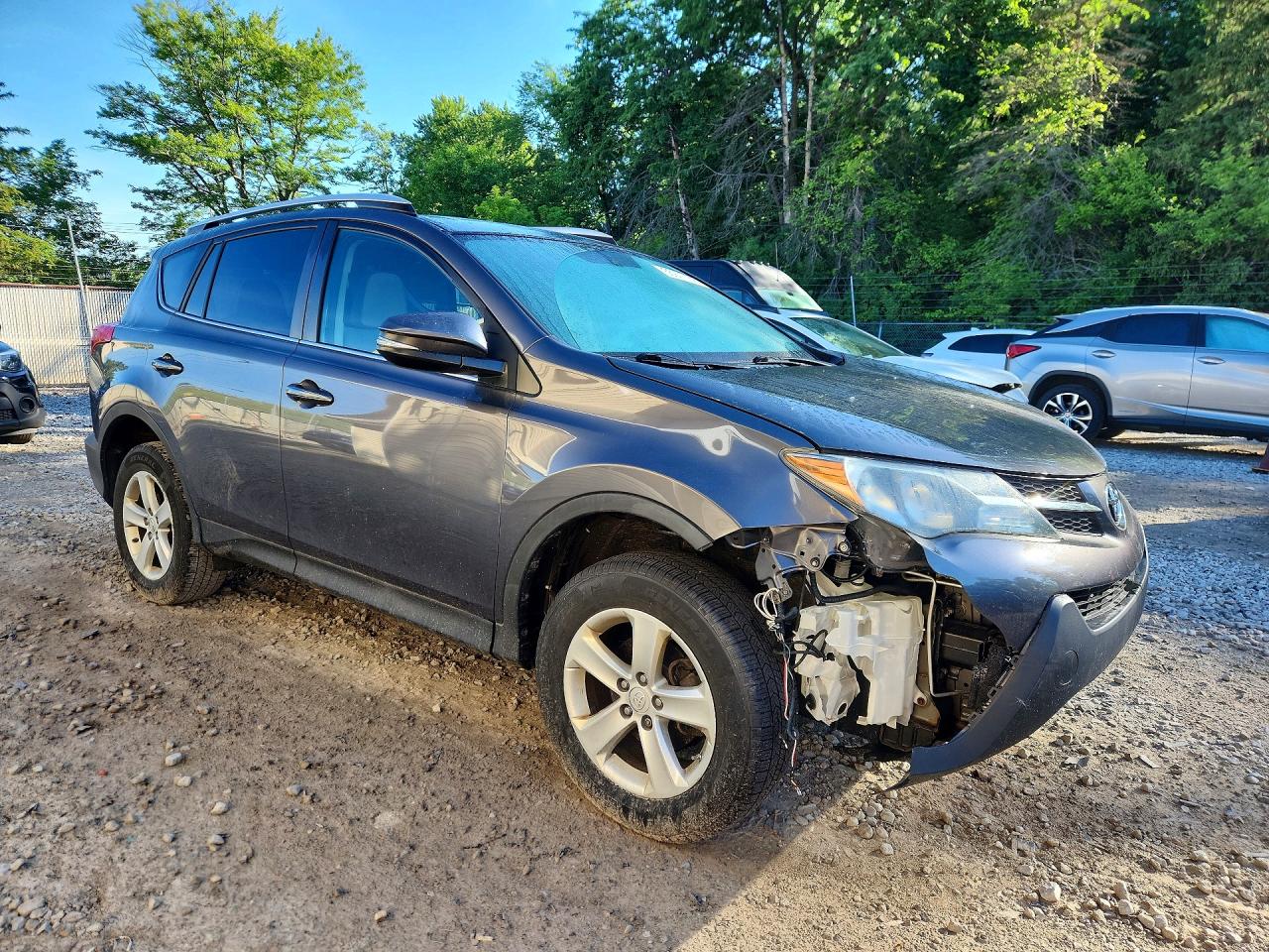 2013 Toyota Rav4 Xle Угольный vin: 2T3WFREV9DW061429