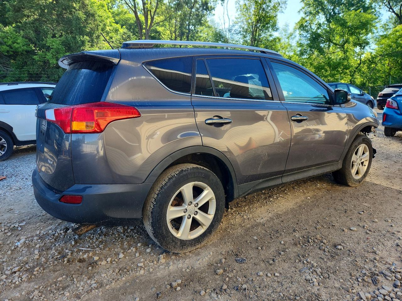 2013 Toyota Rav4 Xle Угольный vin: 2T3WFREV9DW061429