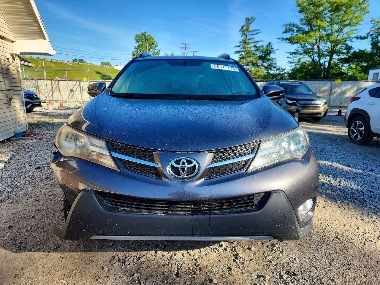 2013 Toyota Rav4 Xle Угольный vin: 2T3WFREV9DW061429