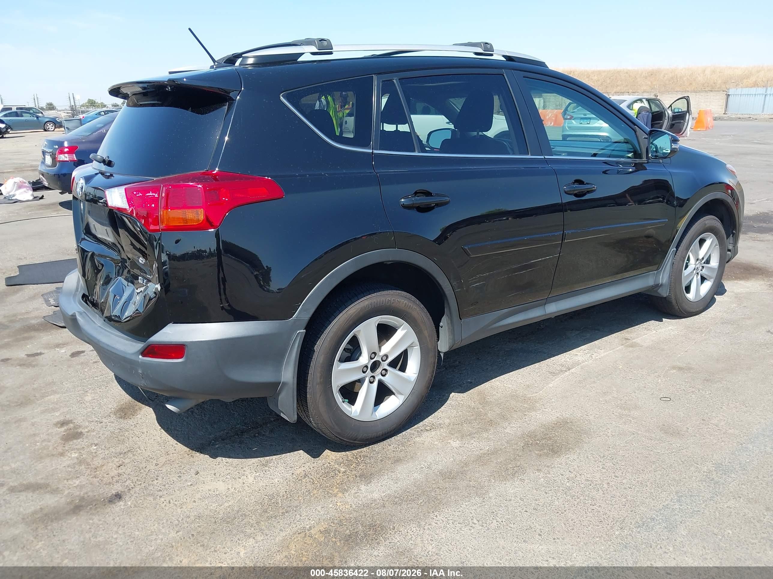 2014 Toyota Rav4 Xle Black vin: 2T3WFREV9EW075736