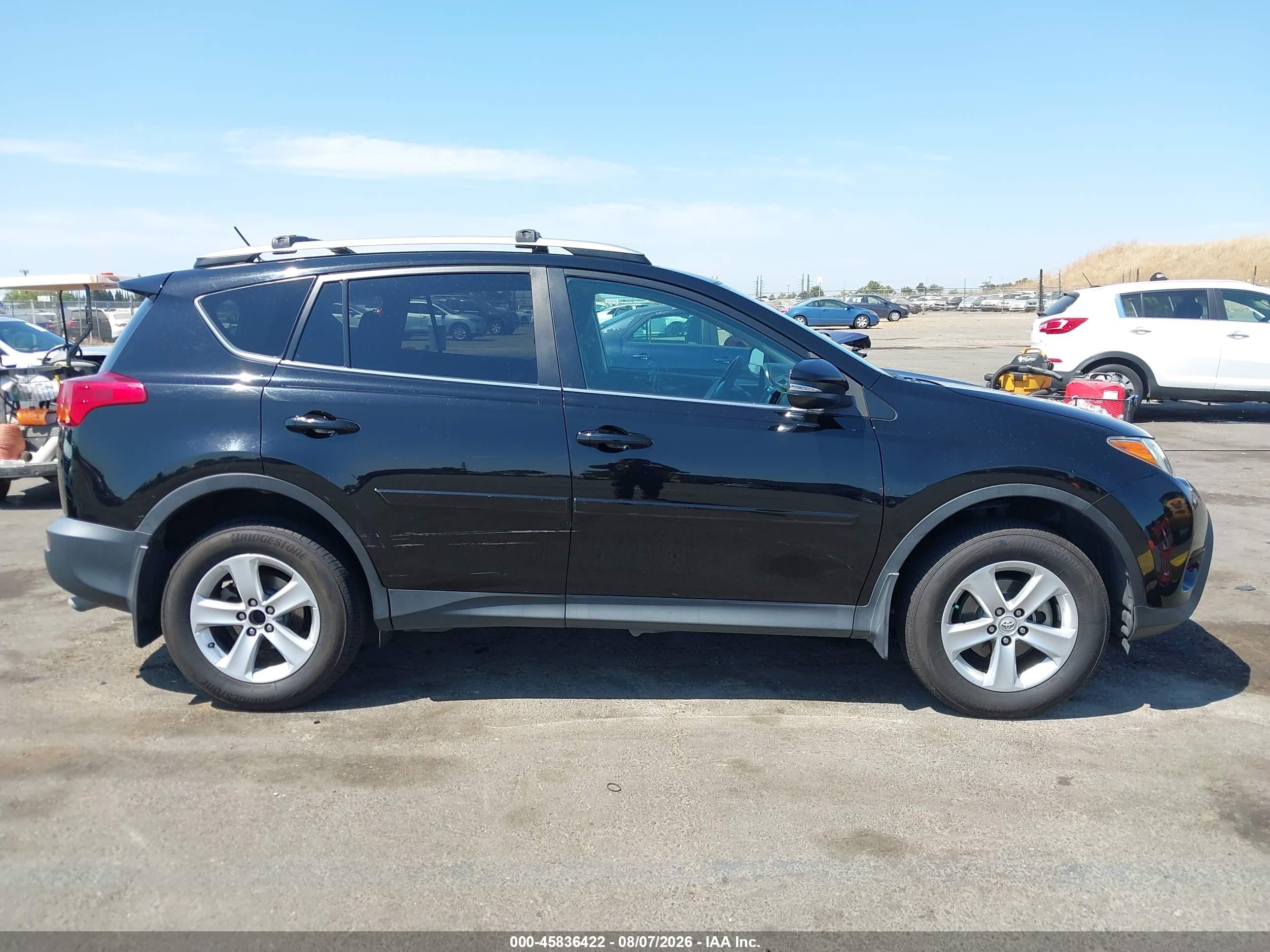 2014 Toyota Rav4 Xle Black vin: 2T3WFREV9EW075736