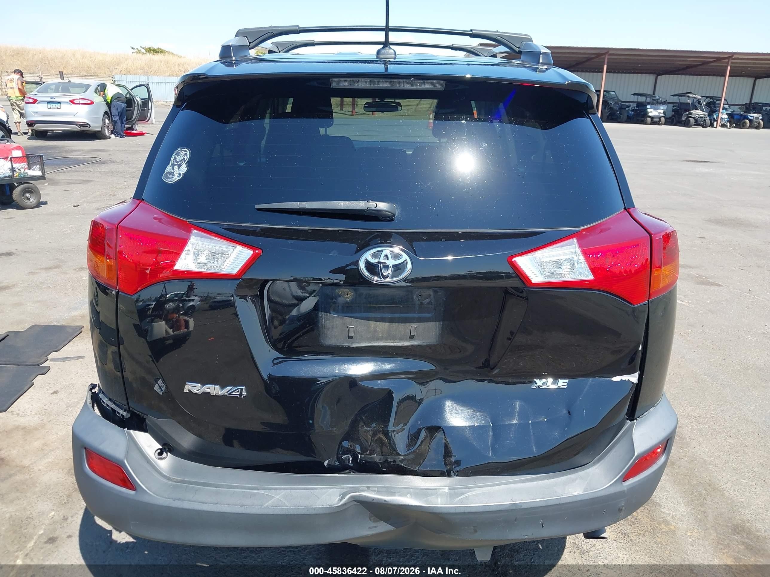 2014 Toyota Rav4 Xle Black vin: 2T3WFREV9EW075736