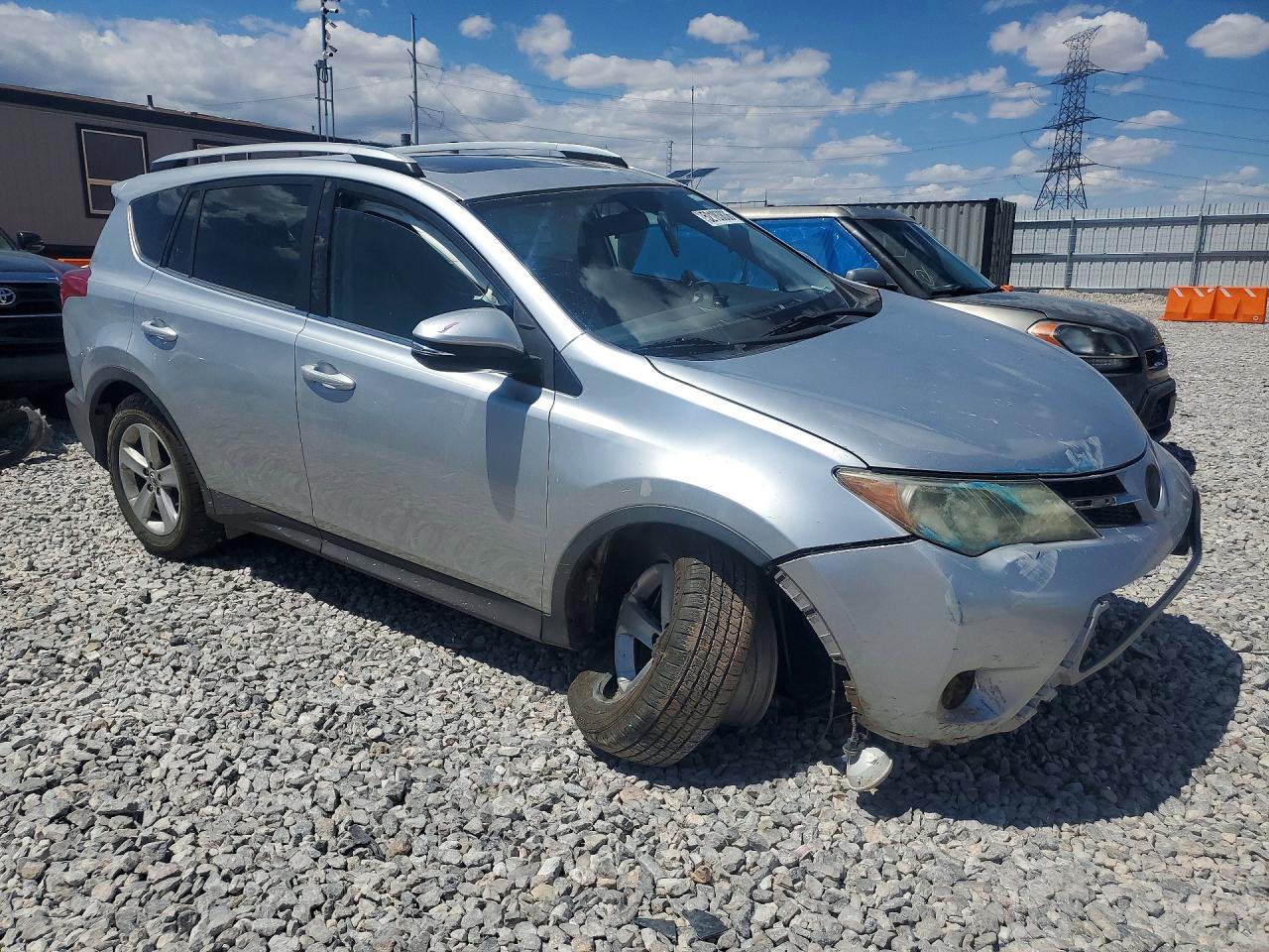 2014 Toyota Rav4 Xle Silver vin: 2T3WFREV9EW117385