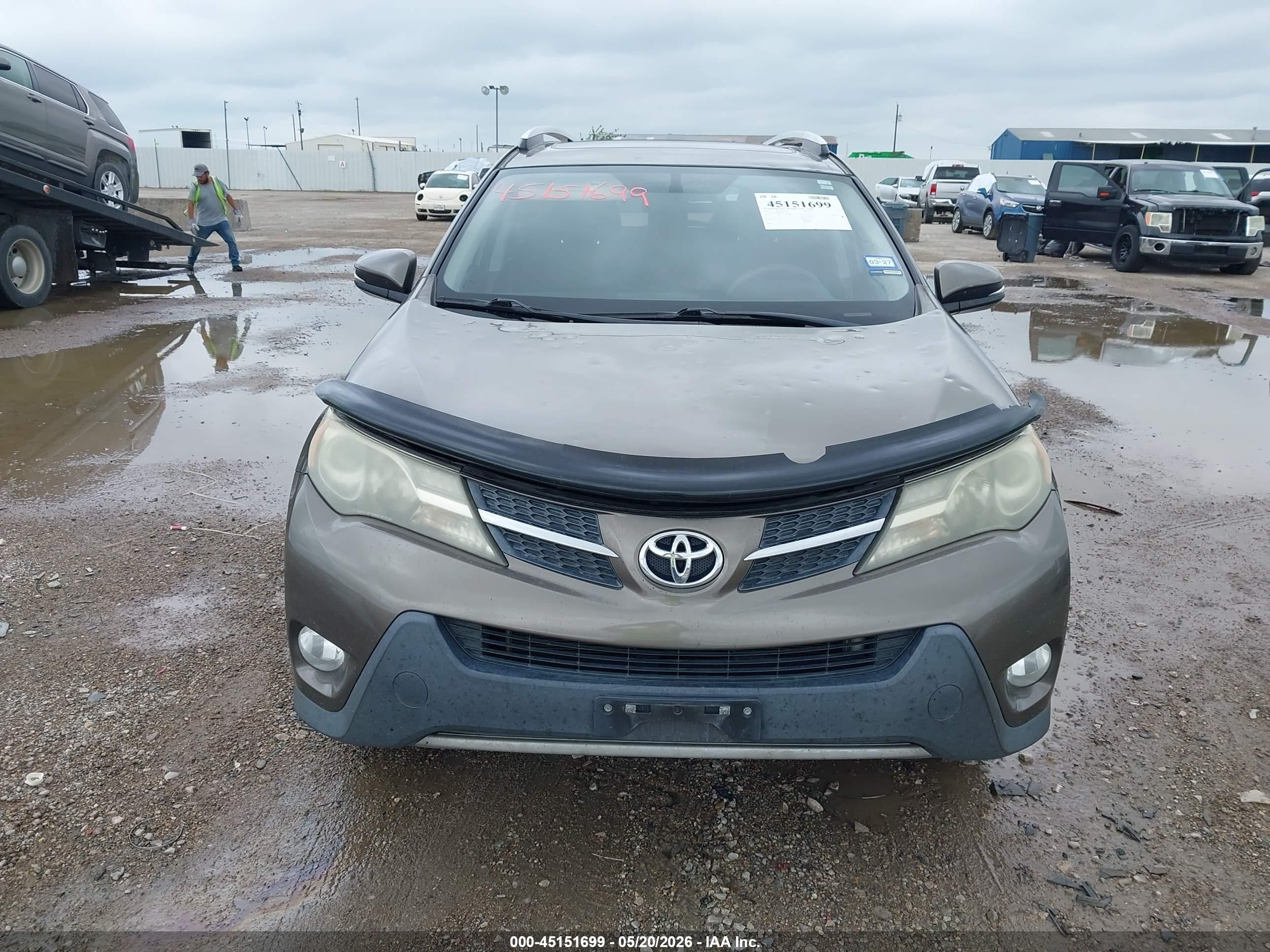 2015 Toyota Rav4 Xle Brown vin: 2T3WFREV9FW132860