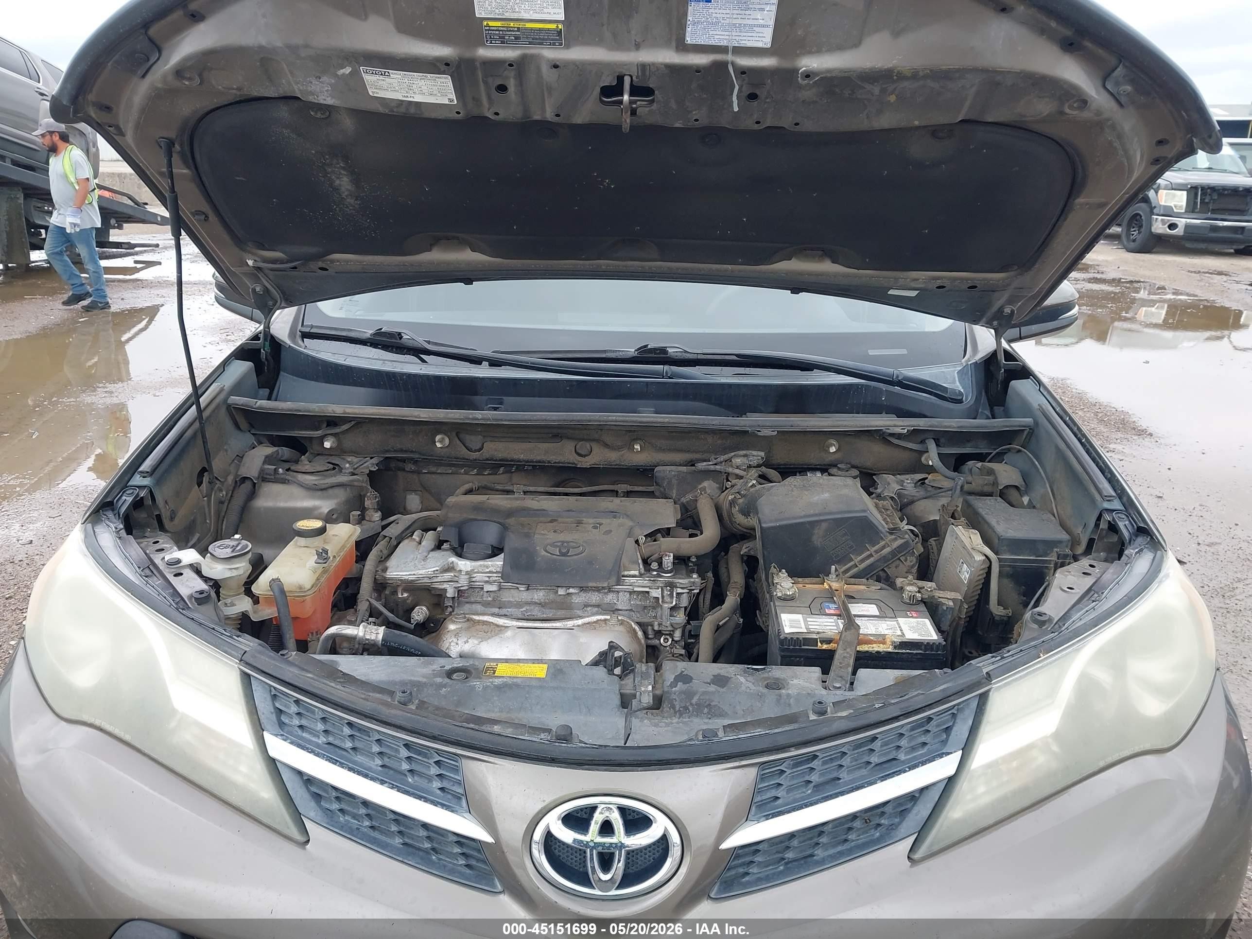 2015 Toyota Rav4 Xle Brown vin: 2T3WFREV9FW132860