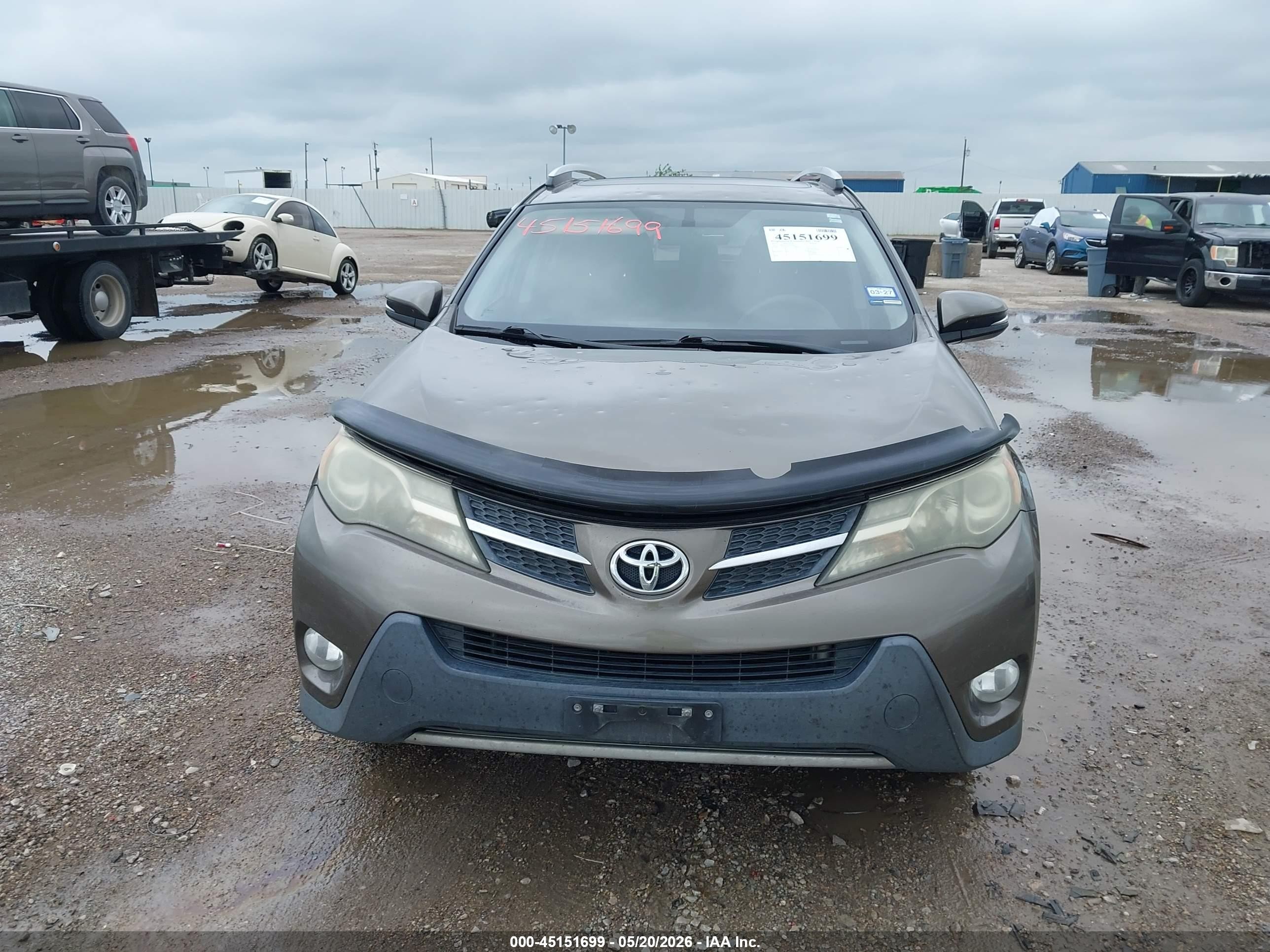 2015 Toyota Rav4 Xle Brown vin: 2T3WFREV9FW132860