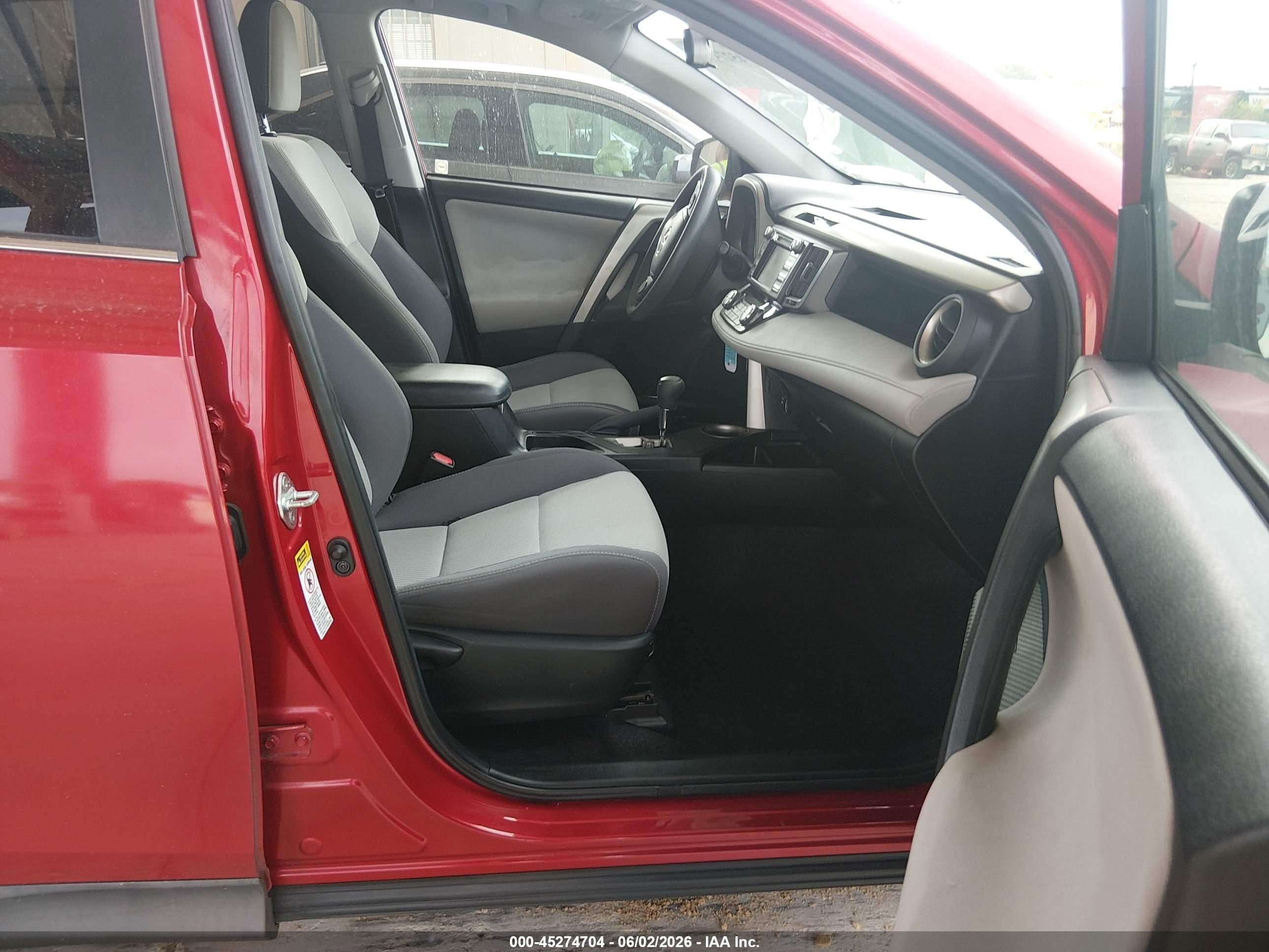 2015 Toyota Rav4 Xle Красный vin: 2T3WFREV9FW160013