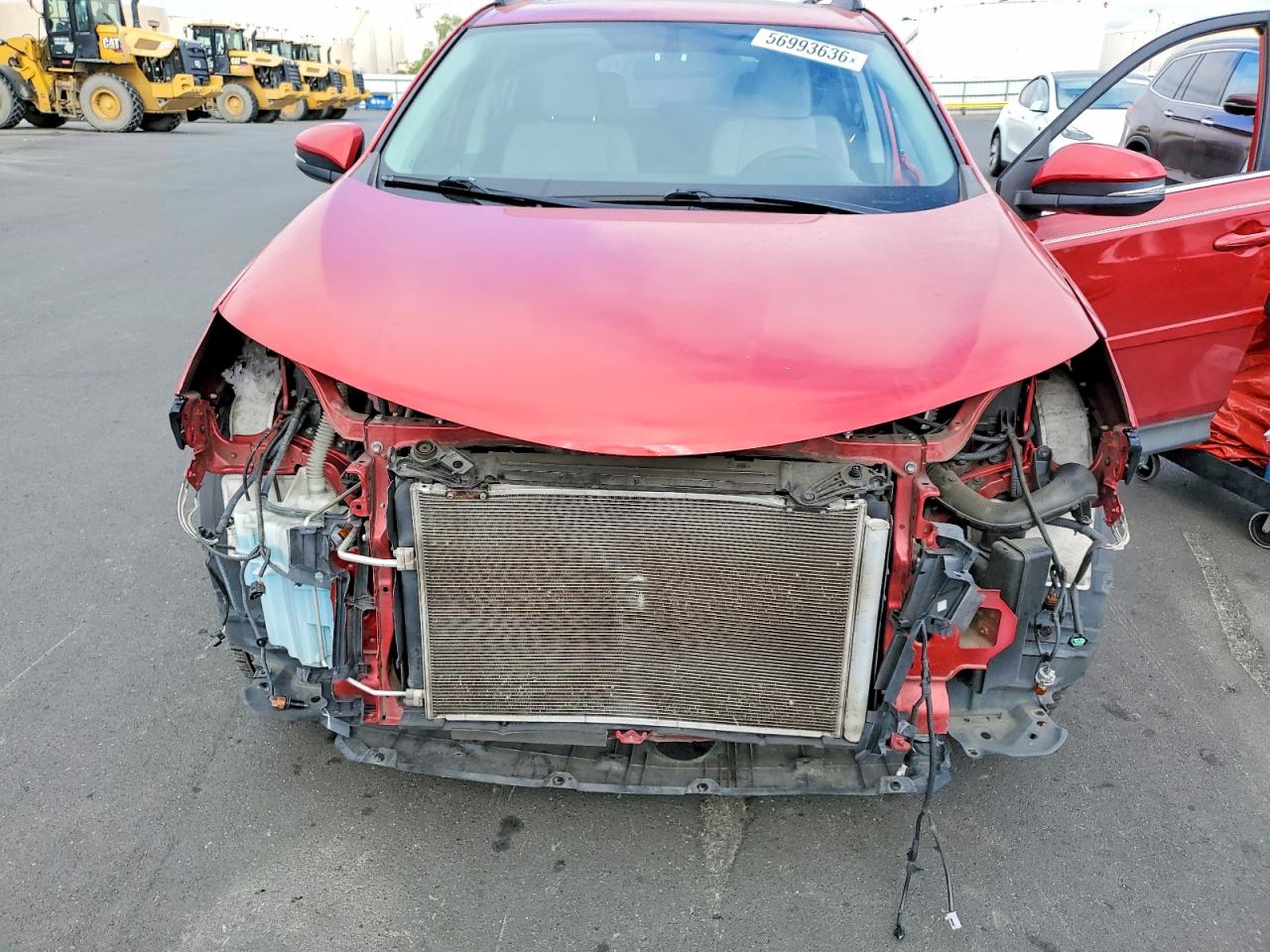 2015 Toyota Rav4 Xle Красный vin: 2T3WFREV9FW181539
