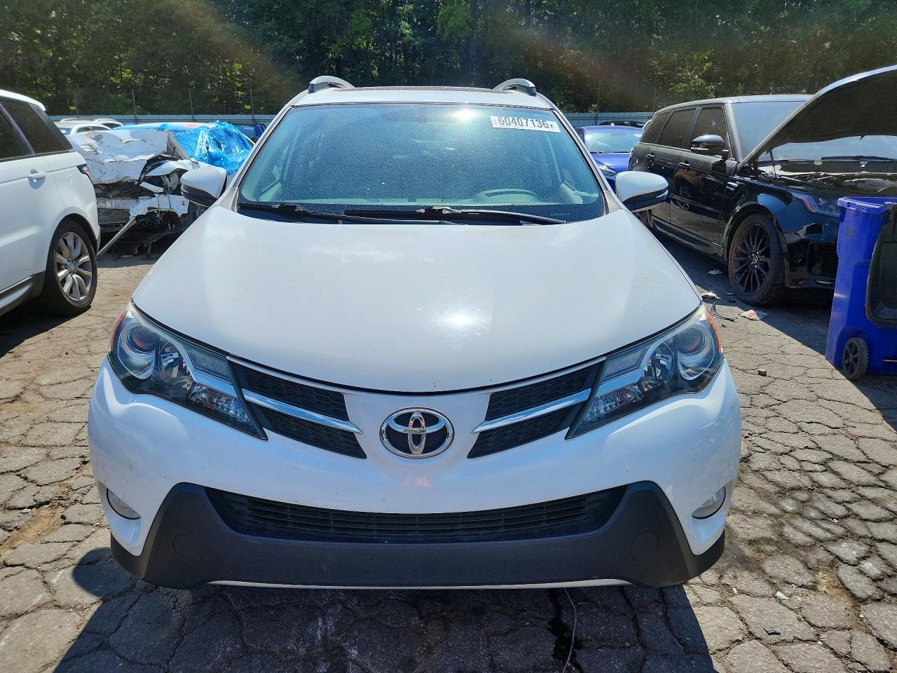 2015 Toyota Rav4 Xle White vin: 2T3WFREV9FW182464