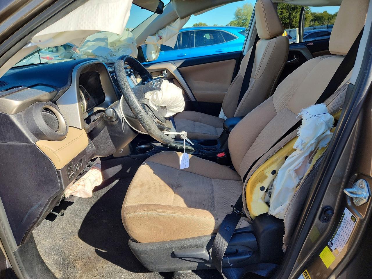 2015 Toyota Rav4 Xle Коричневый vin: 2T3WFREV9FW187499