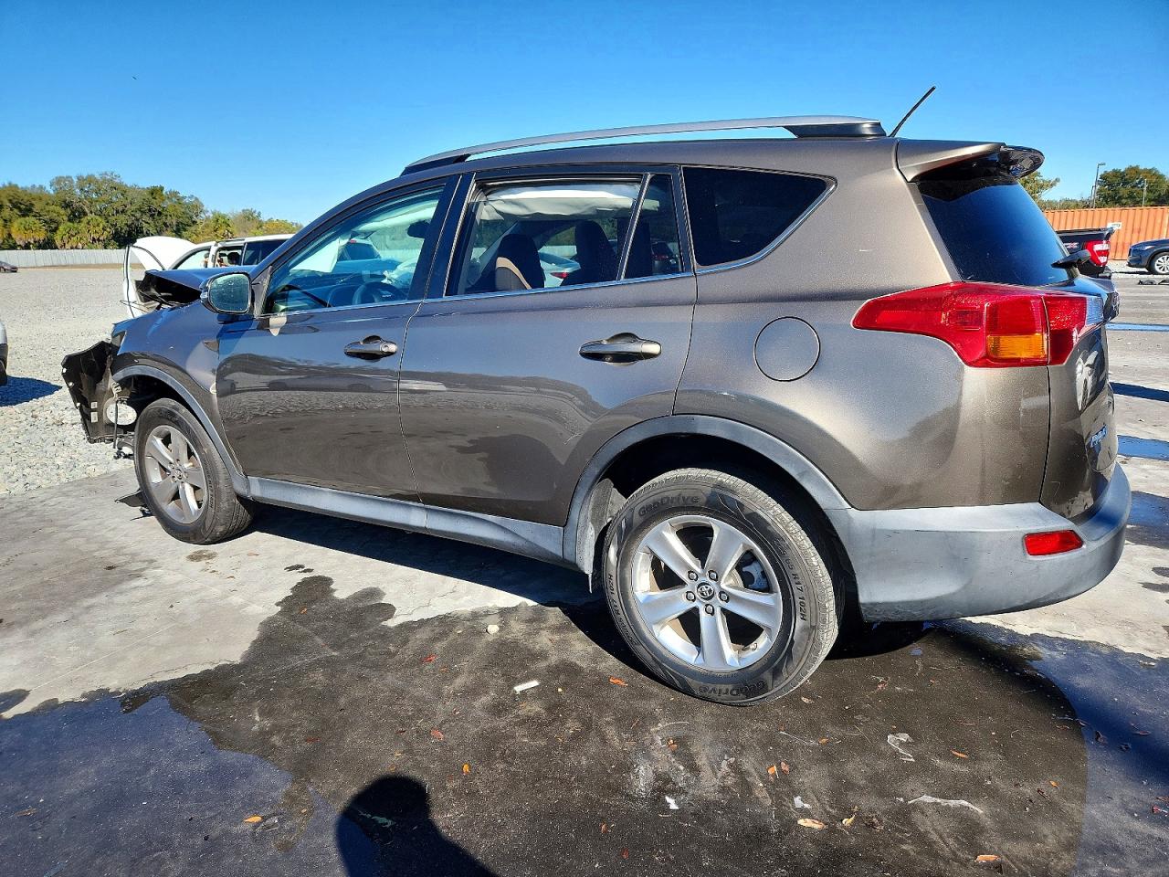 2015 Toyota Rav4 Xle Коричневый vin: 2T3WFREV9FW187499
