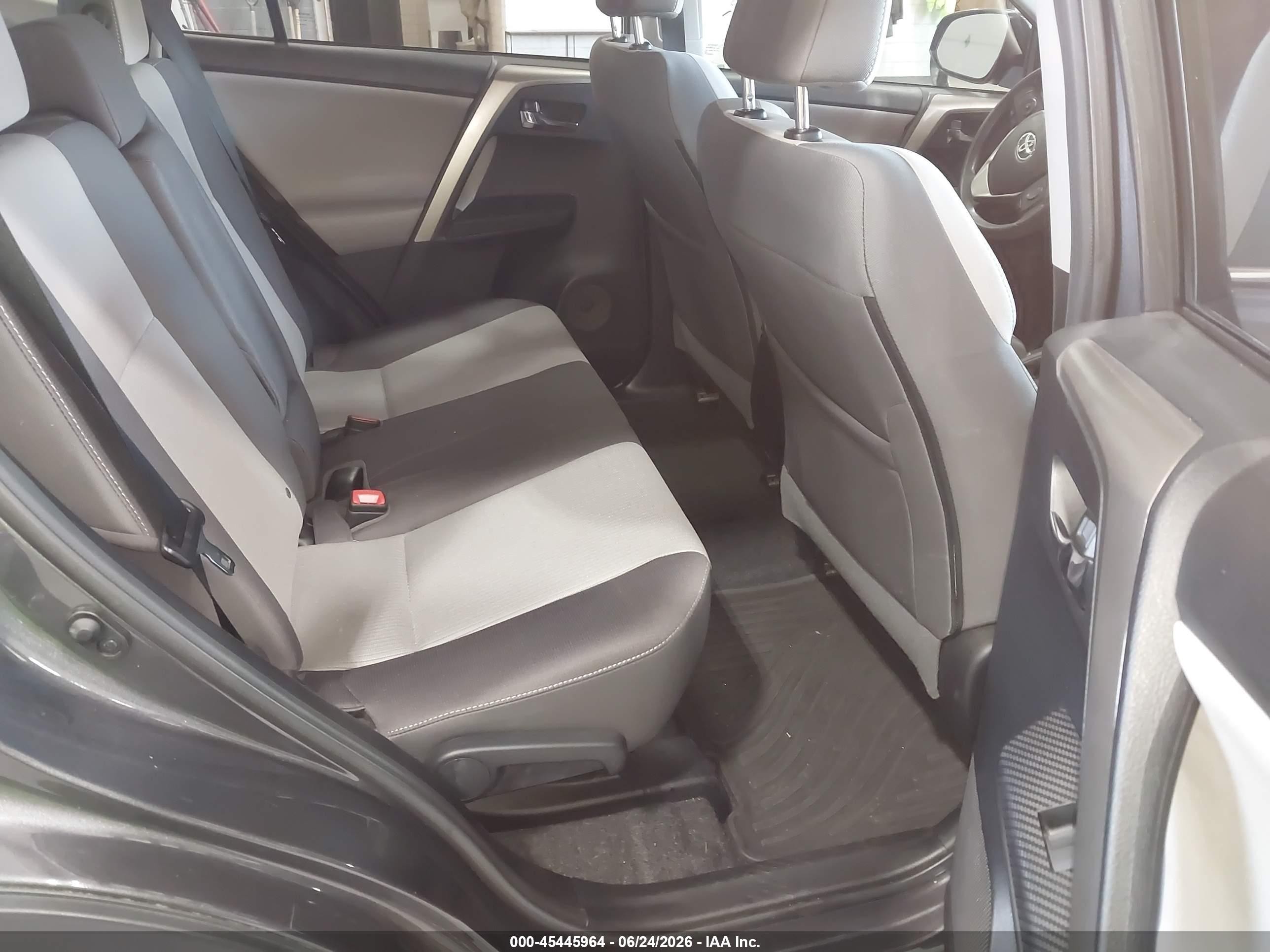 2015 Toyota Rav4 Xle Gray vin: 2T3WFREV9FW226981