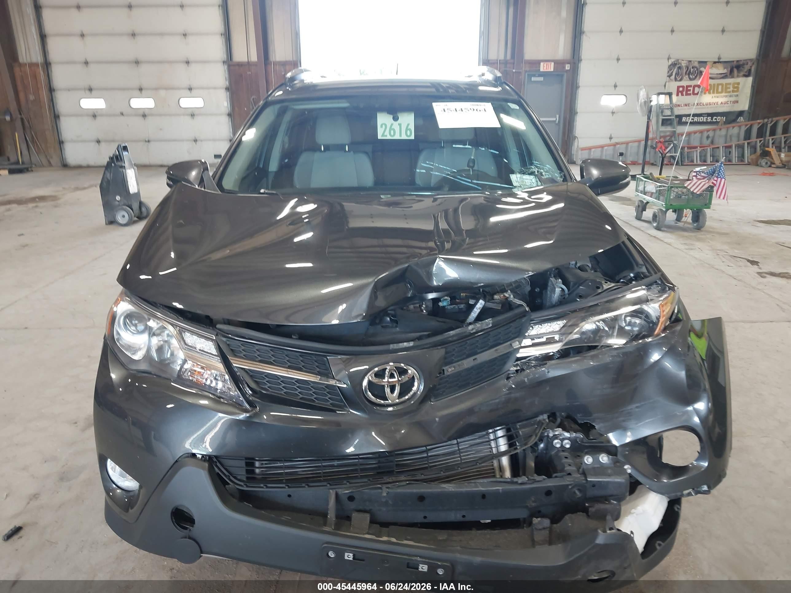2015 Toyota Rav4 Xle Gray vin: 2T3WFREV9FW226981