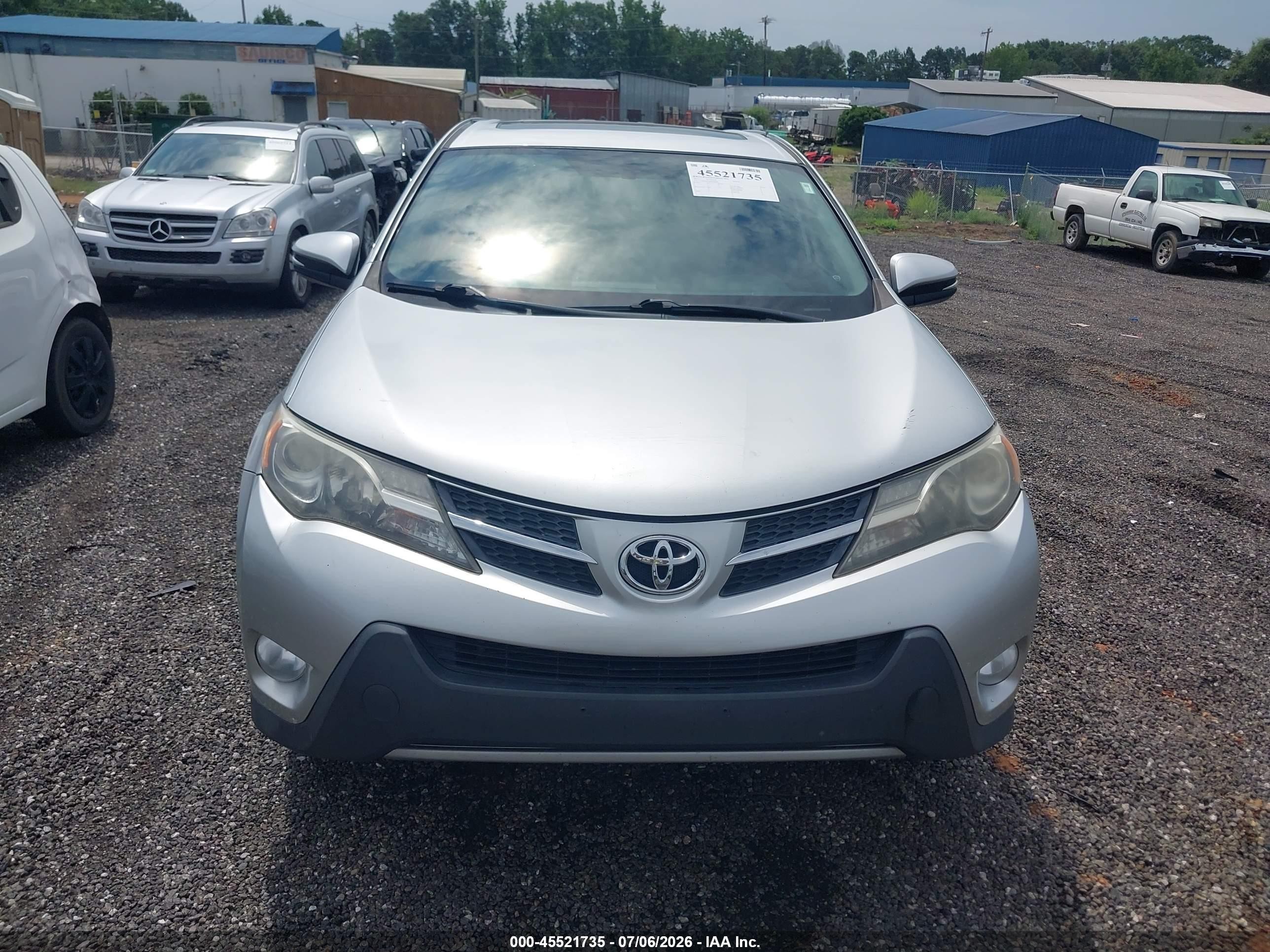 2015 Toyota Rav4 Xle Gray vin: 2T3WFREV9FW230609