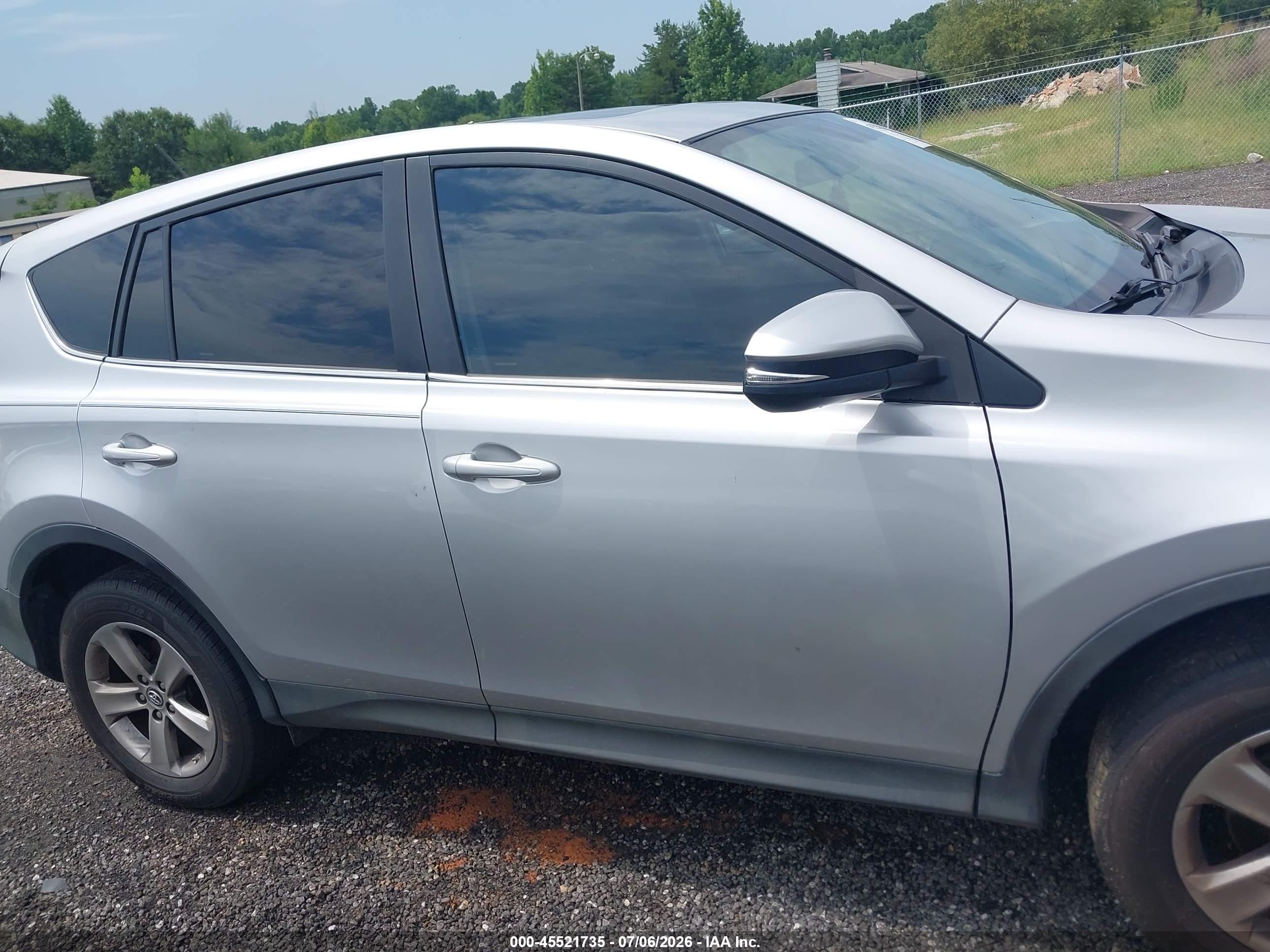 2015 Toyota Rav4 Xle Gray vin: 2T3WFREV9FW230609