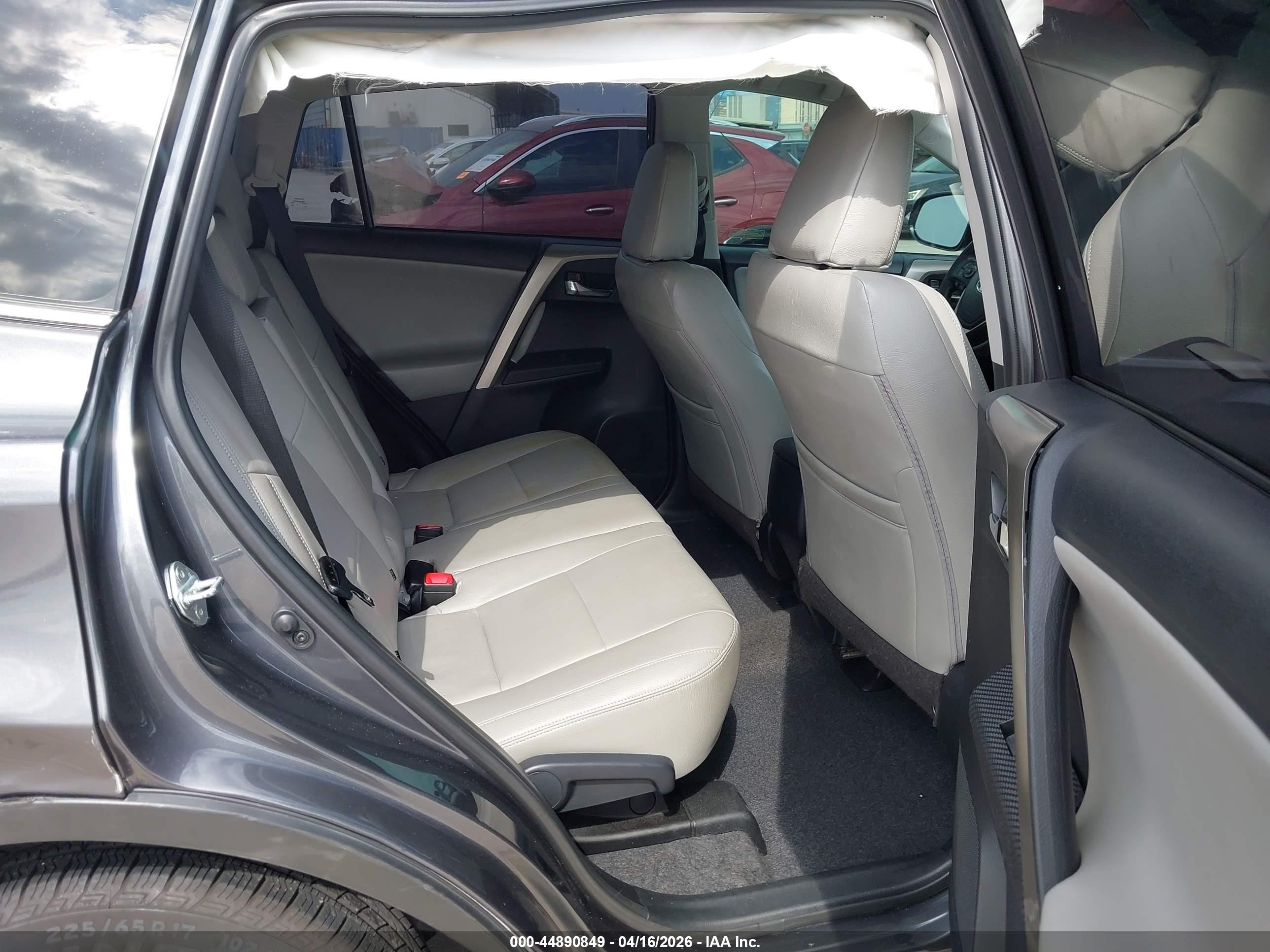 2015 Toyota Rav4 Xle Gray vin: 2T3WFREV9FW231632