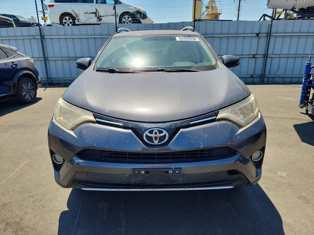 2016 Toyota Rav4 Xle Gray vin: 2T3WFREV9GW261618