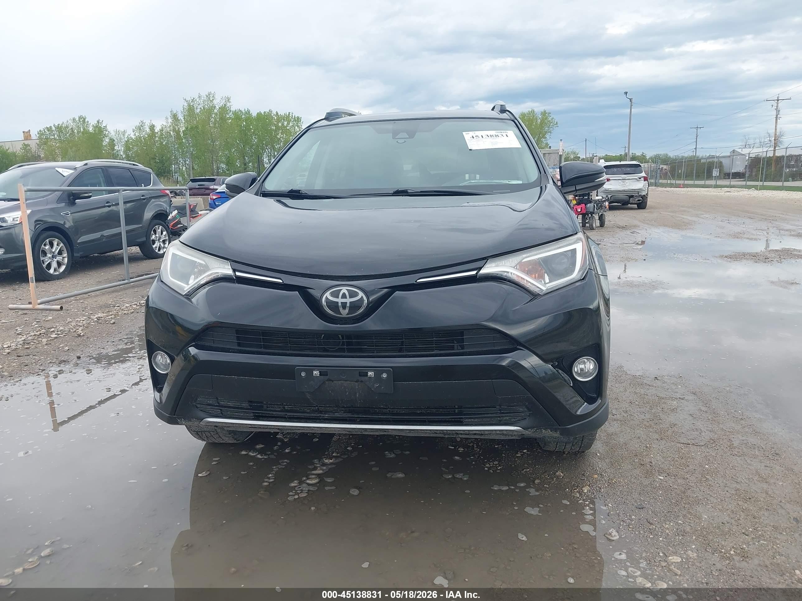2018 Toyota Rav4 Xle Black vin: 2T3WFREV9JW413050