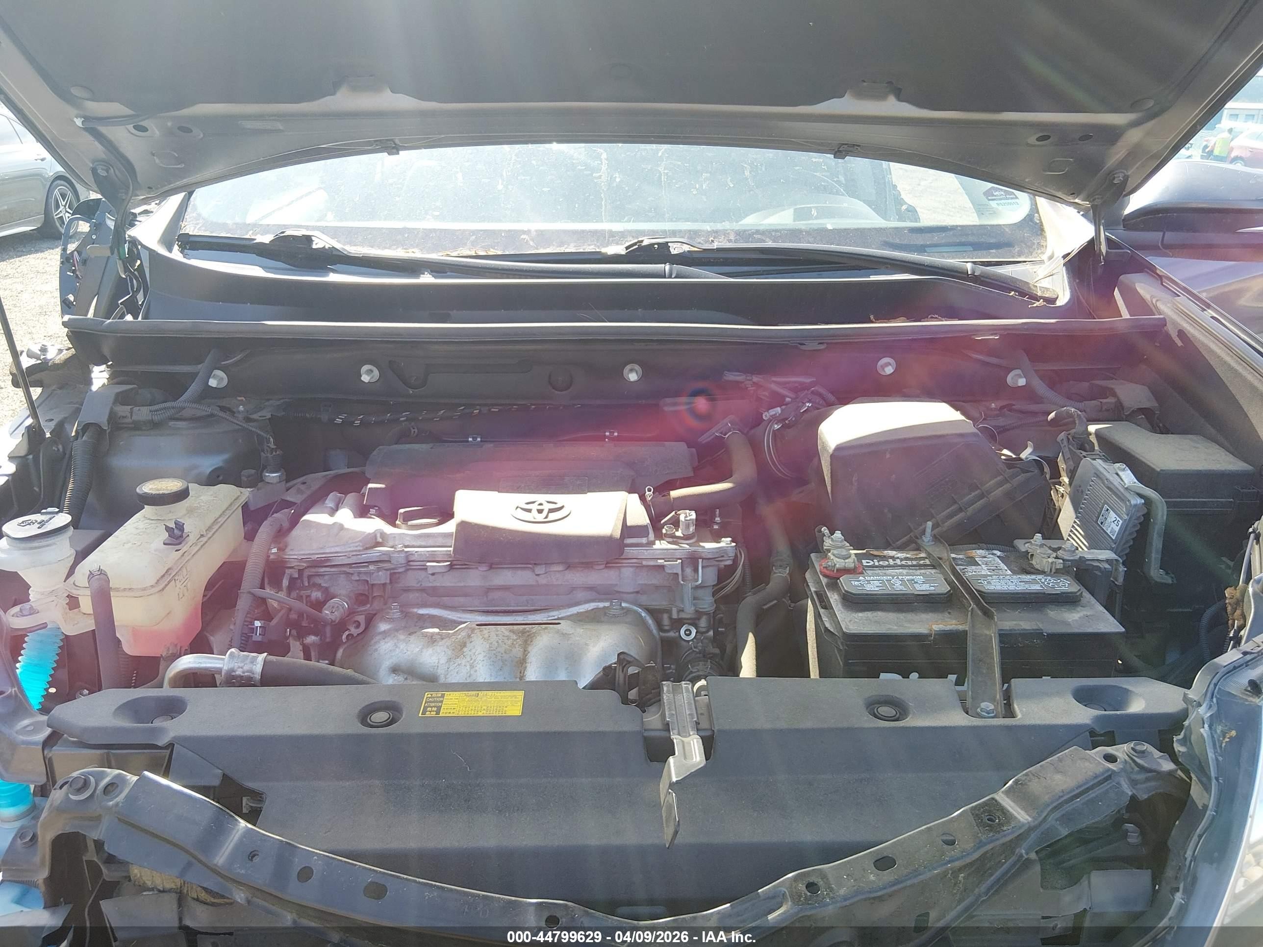 2013 Toyota Rav4 Xle Серый vin: 2T3WFREVXDW009114