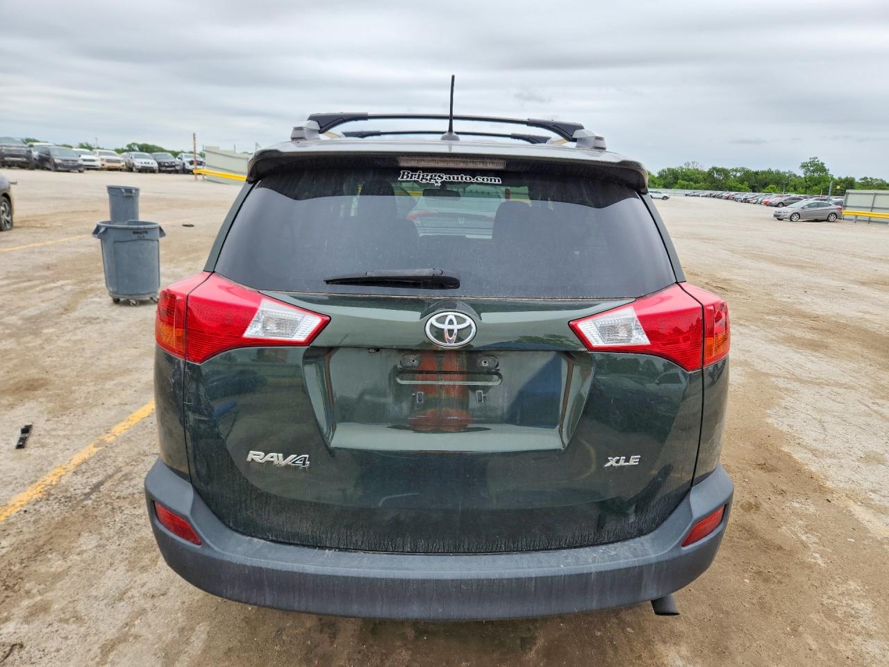 2013 Toyota Rav4 Xle Green vin: 2T3WFREVXDW019447