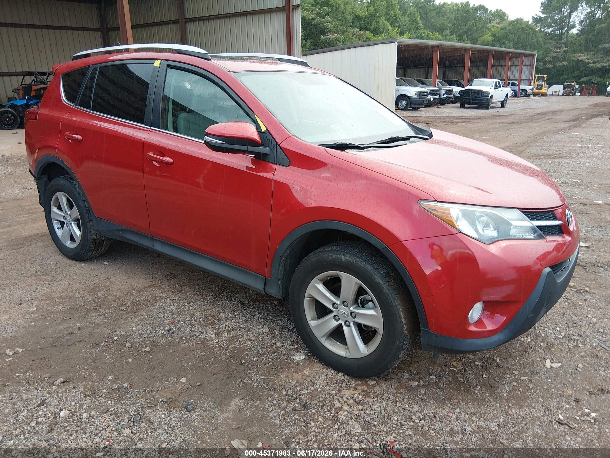 2013 Toyota Rav4 Xle Бордовый vin: 2T3WFREVXDW036216