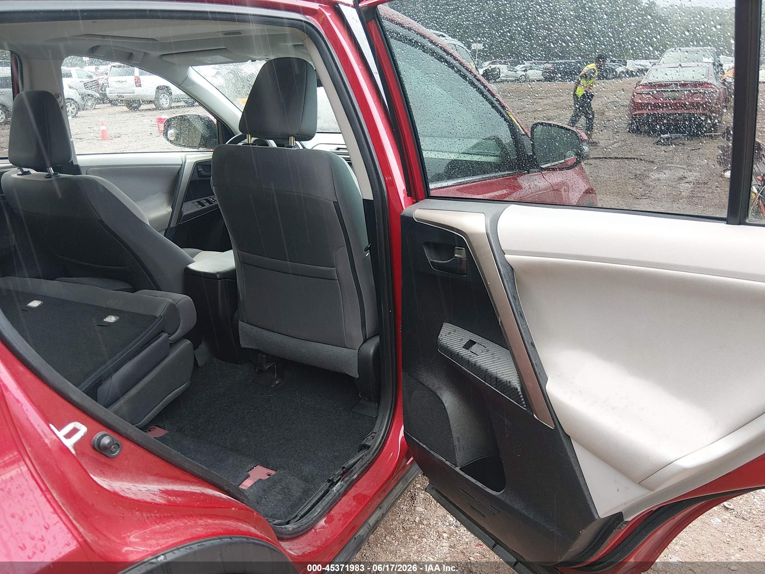 2013 Toyota Rav4 Xle Бордовый vin: 2T3WFREVXDW036216