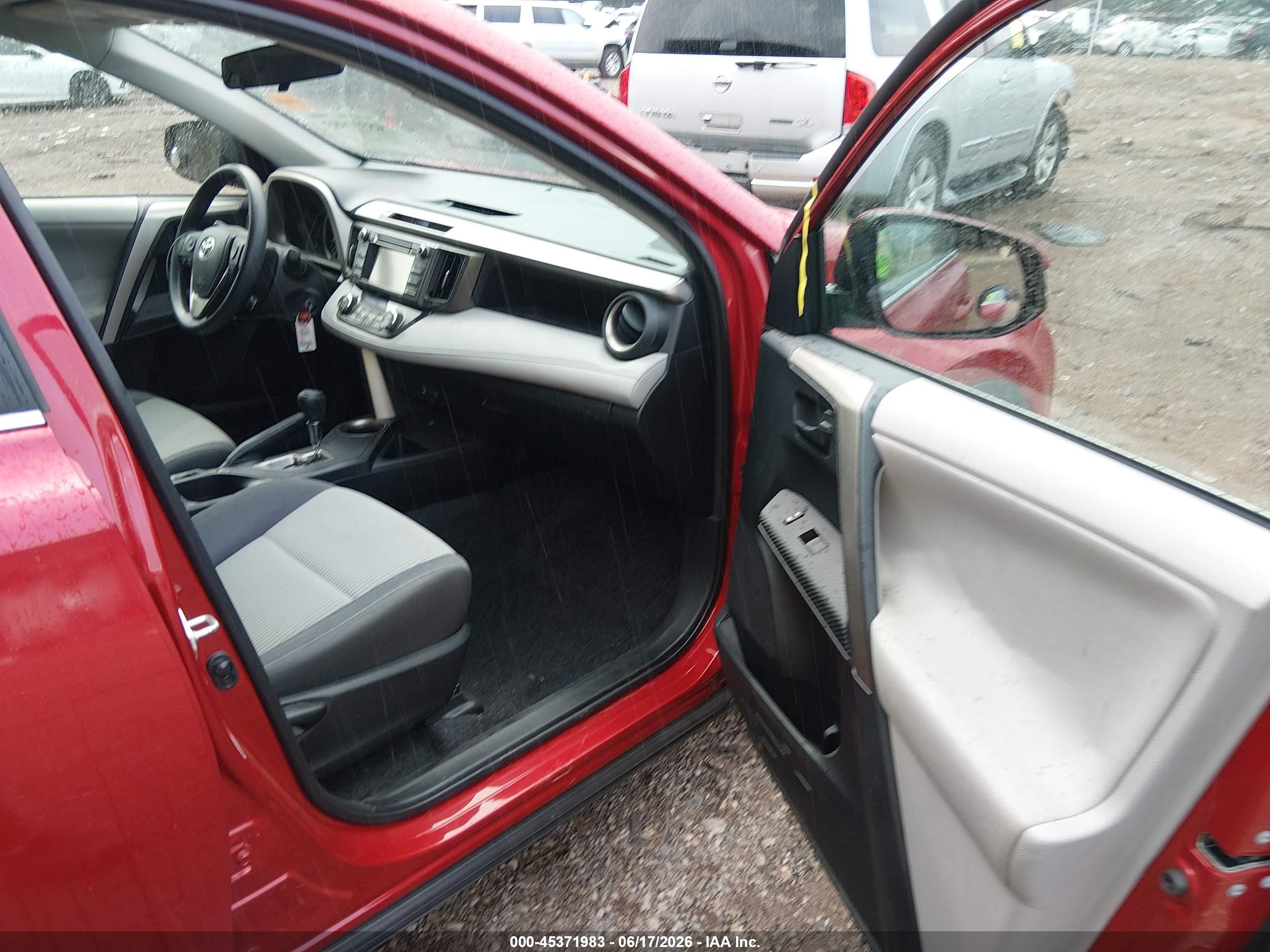 2013 Toyota Rav4 Xle Бордовый vin: 2T3WFREVXDW036216