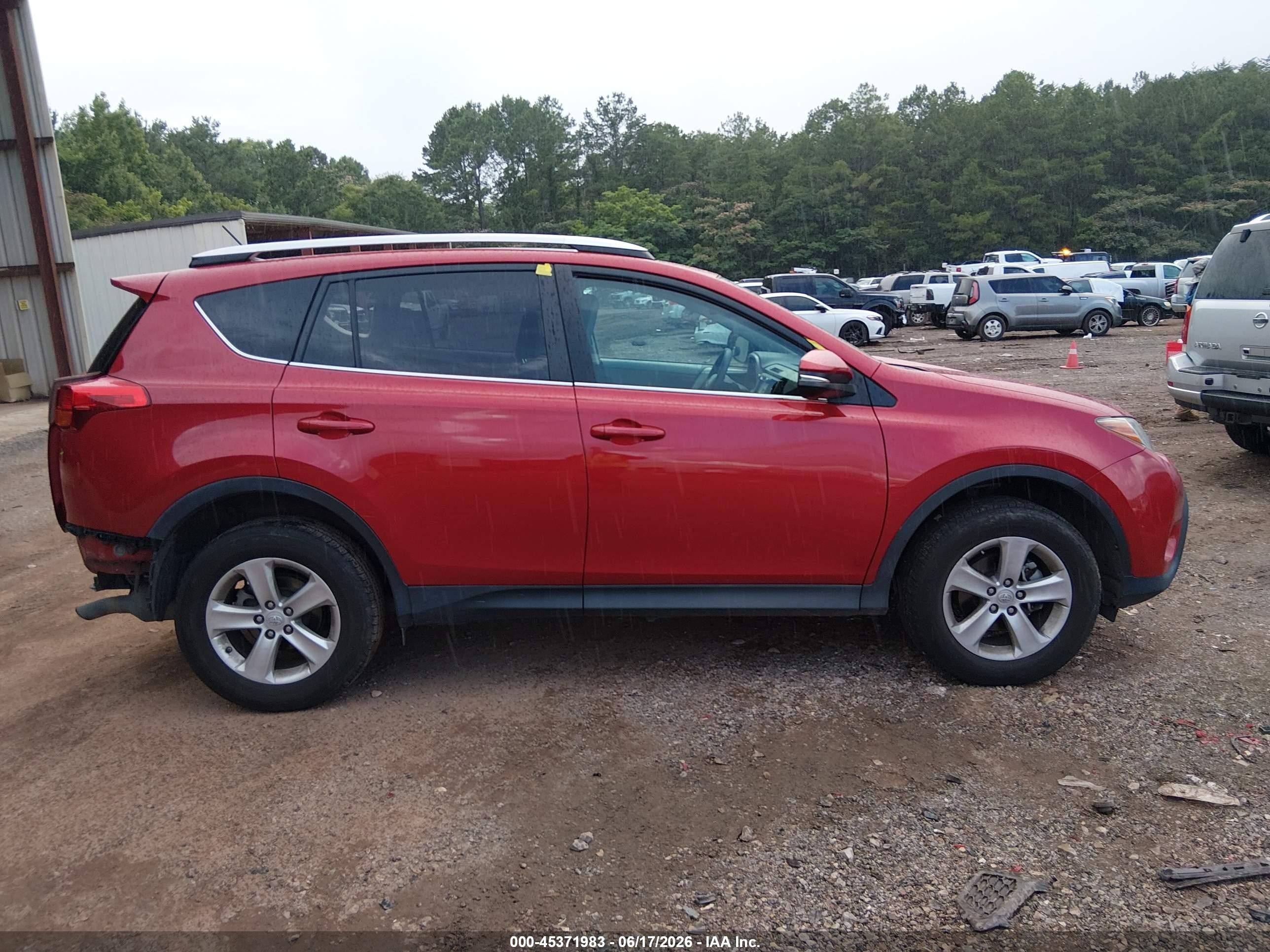 2013 Toyota Rav4 Xle Бордовый vin: 2T3WFREVXDW036216