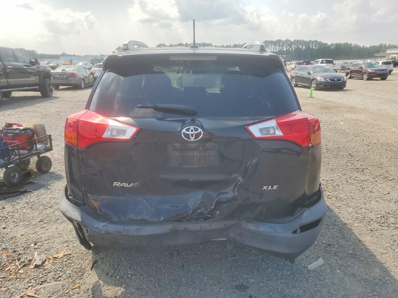 2013 Toyota Rav4 Xle Black vin: 2T3WFREVXDW047619