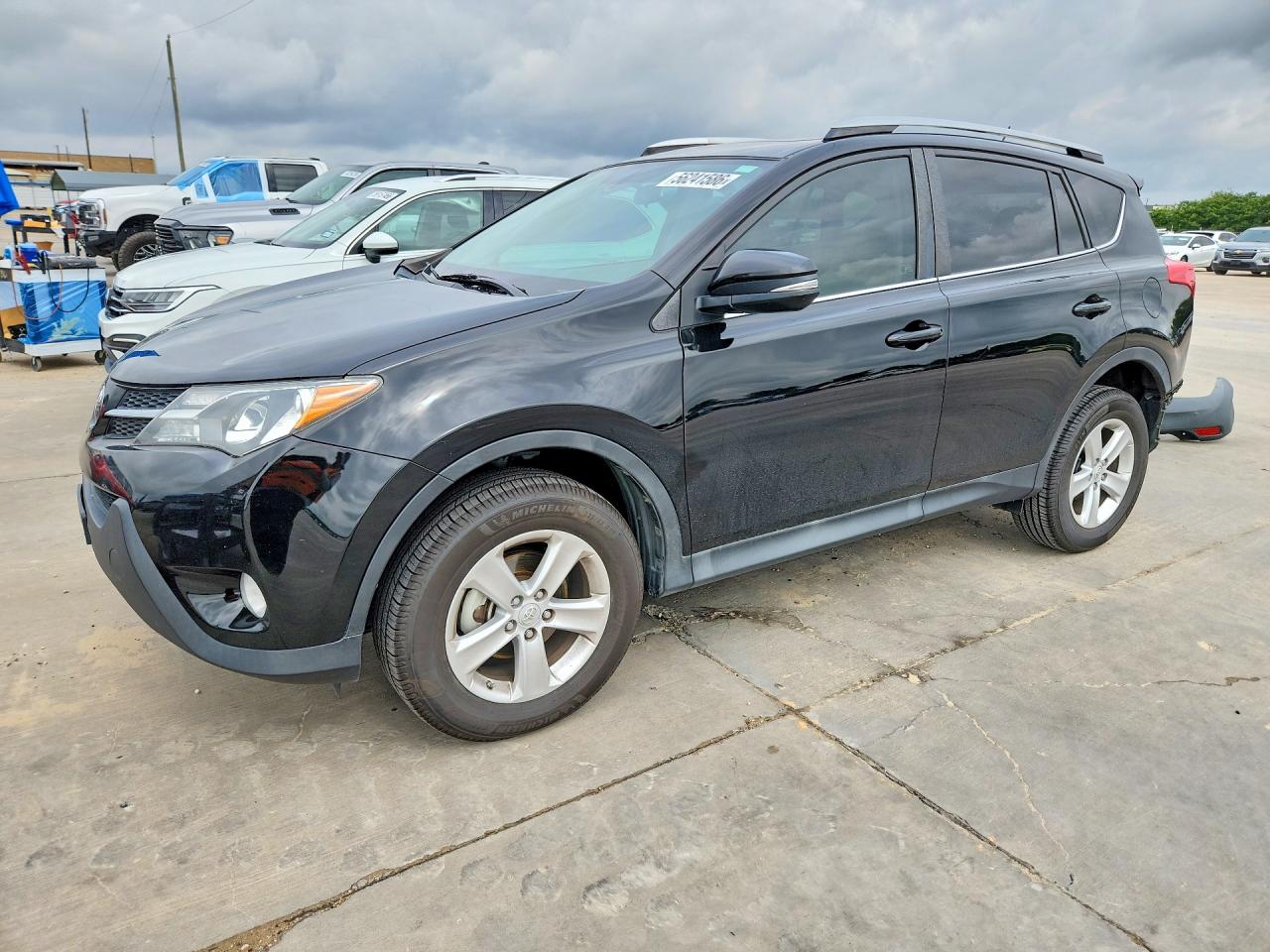 2013 Toyota Rav4 Xle Black vin: 2T3WFREVXDW049385