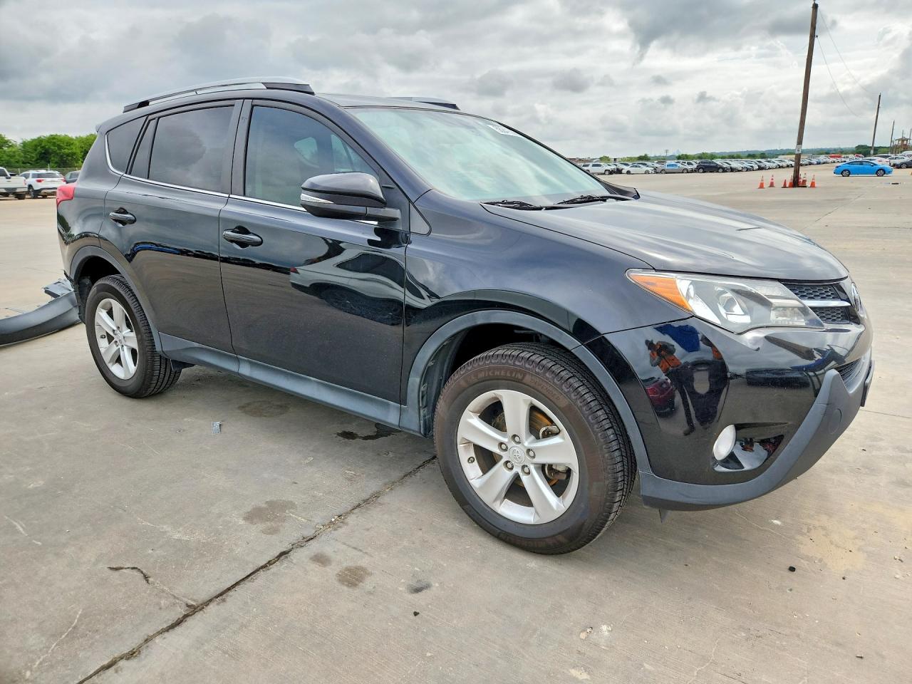 2013 Toyota Rav4 Xle Black vin: 2T3WFREVXDW049385