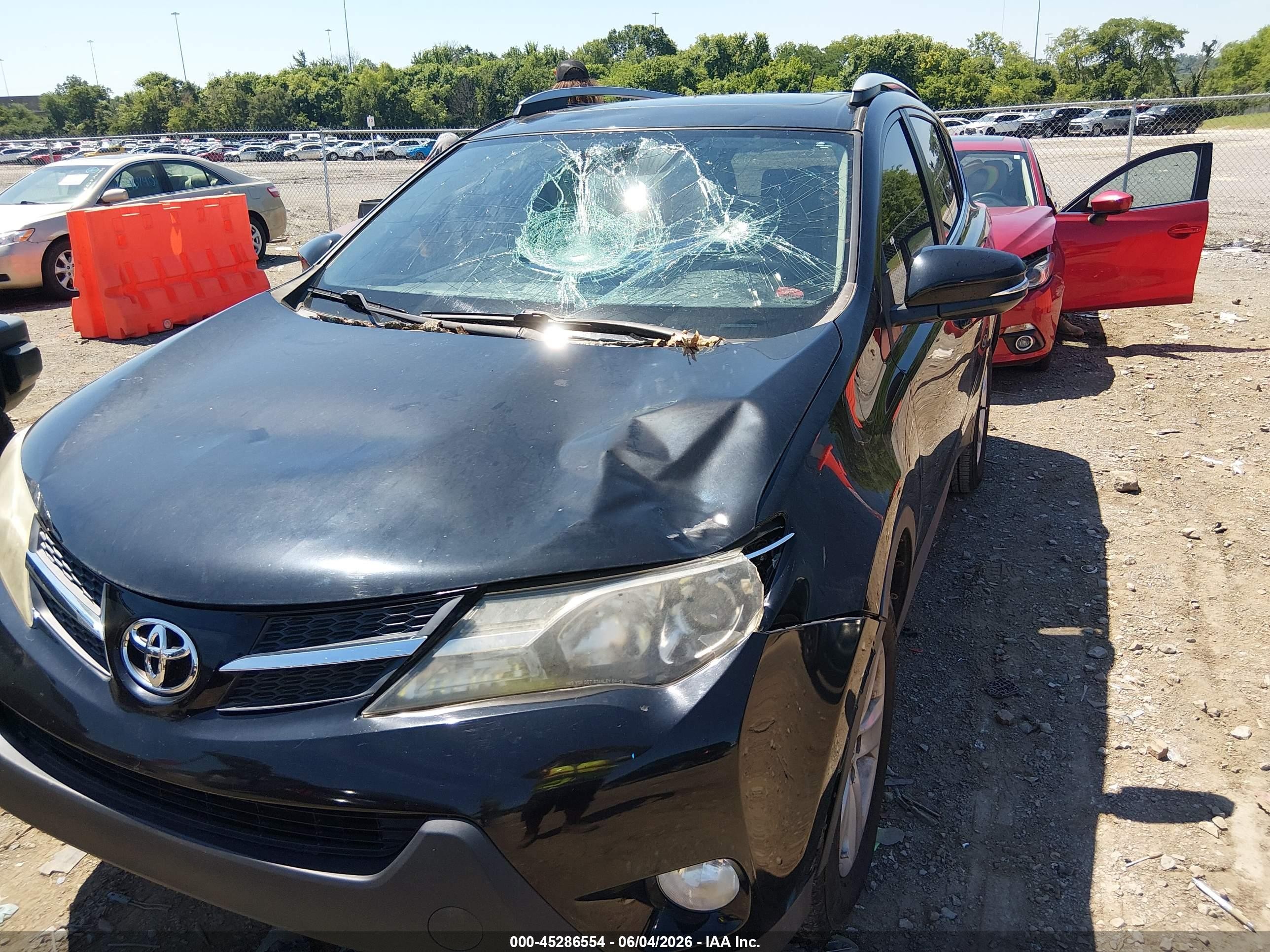 2013 Toyota Rav4 Xle Gray vin: 2T3WFREVXDW057423