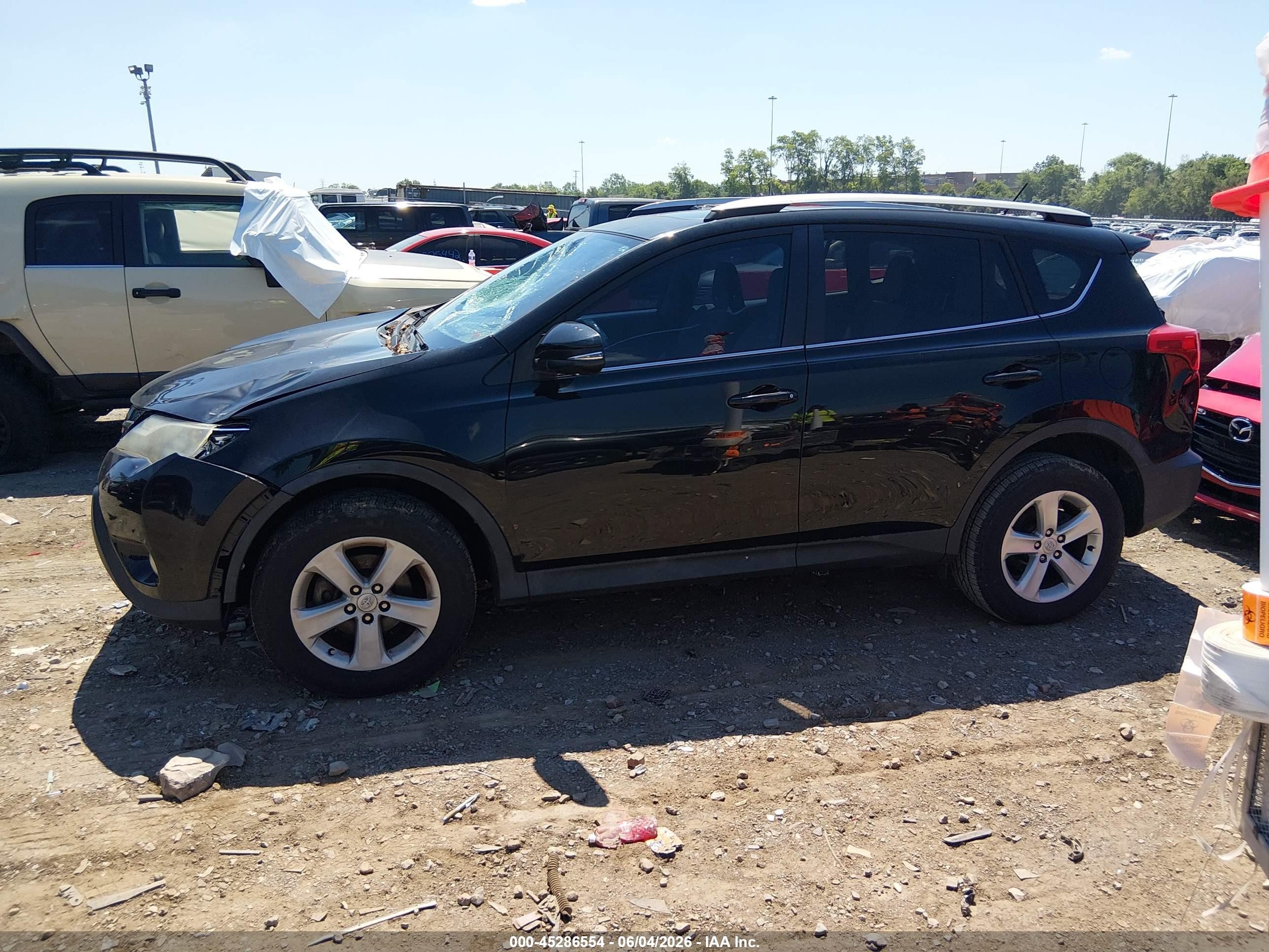 2013 Toyota Rav4 Xle Gray vin: 2T3WFREVXDW057423
