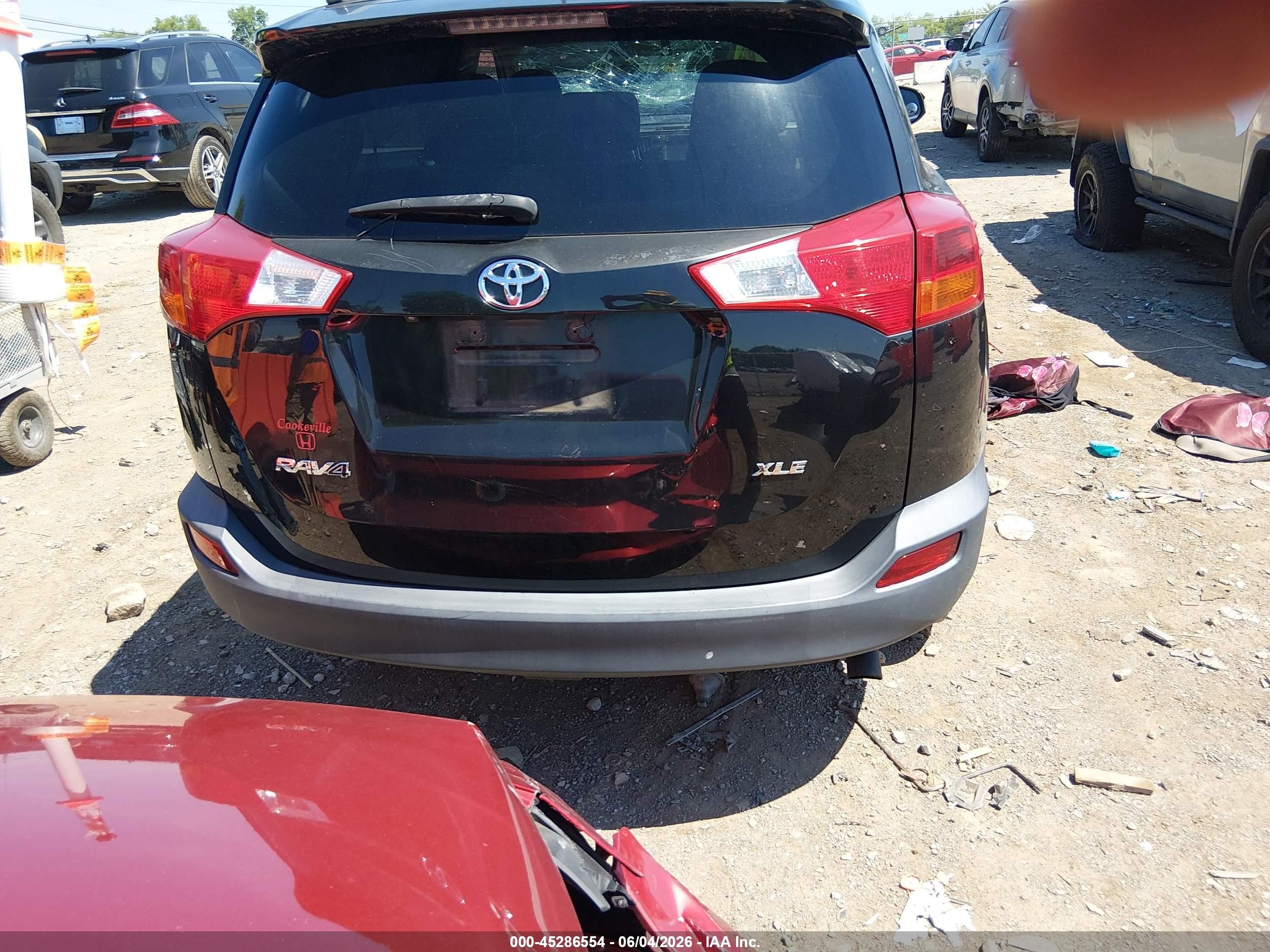 2013 Toyota Rav4 Xle Gray vin: 2T3WFREVXDW057423