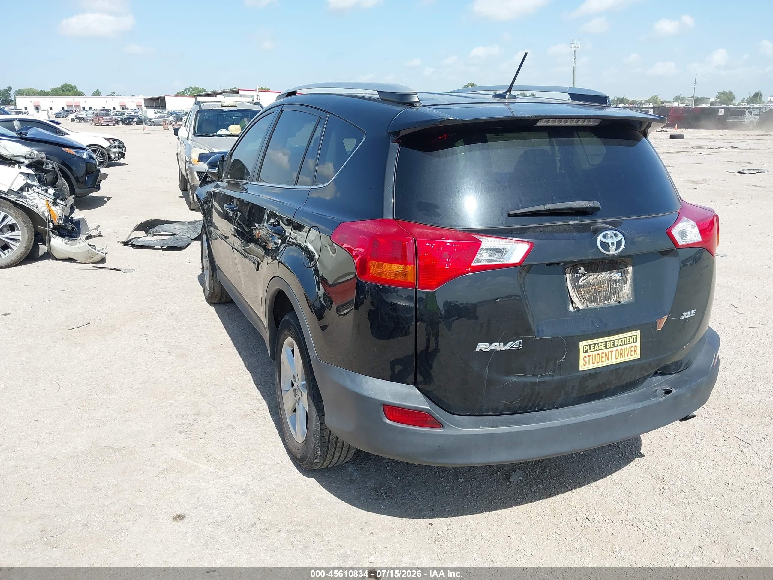 2013 Toyota Rav4 Xle Black vin: 2T3WFREVXDW058667