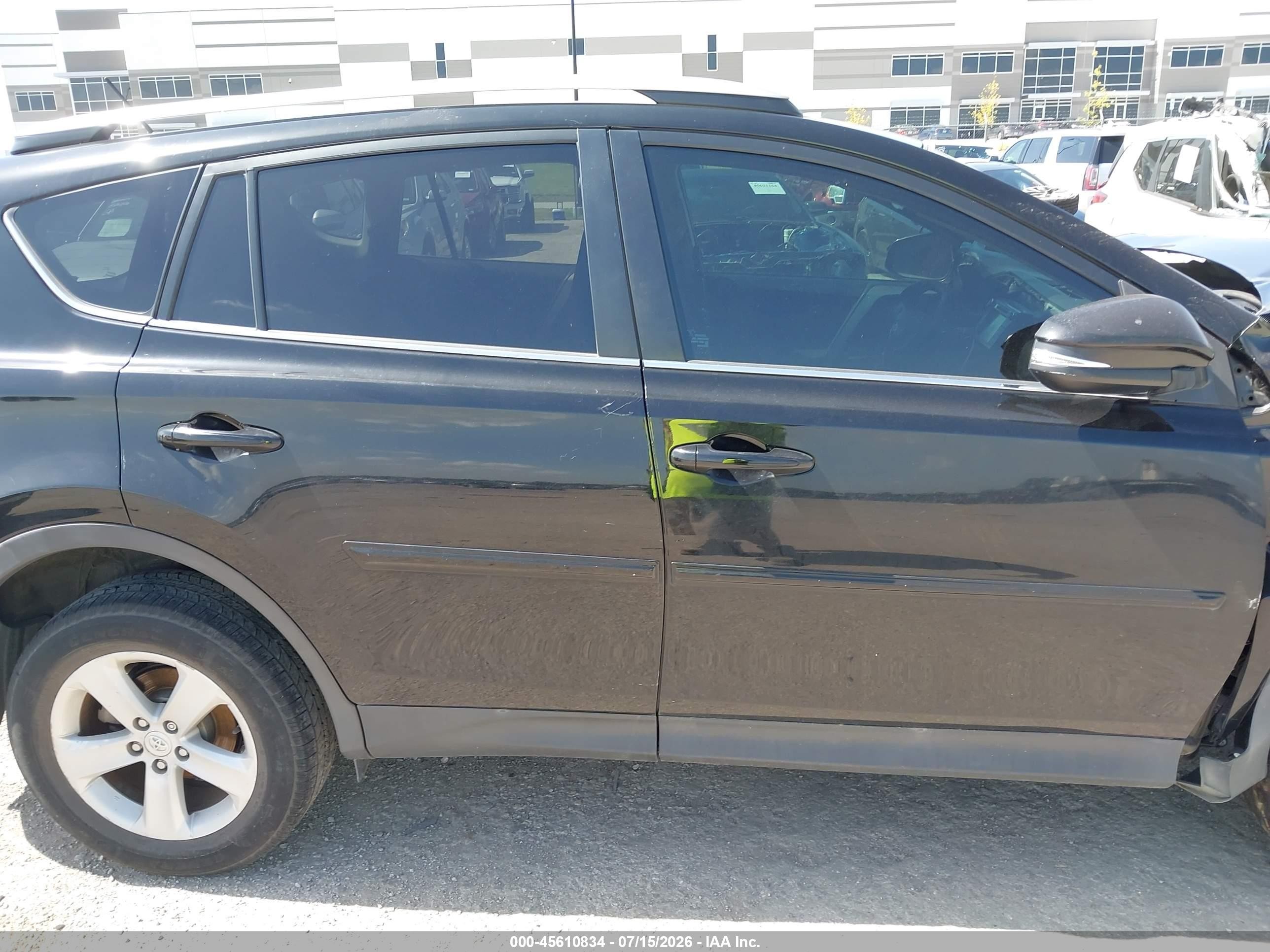 2013 Toyota Rav4 Xle Black vin: 2T3WFREVXDW058667